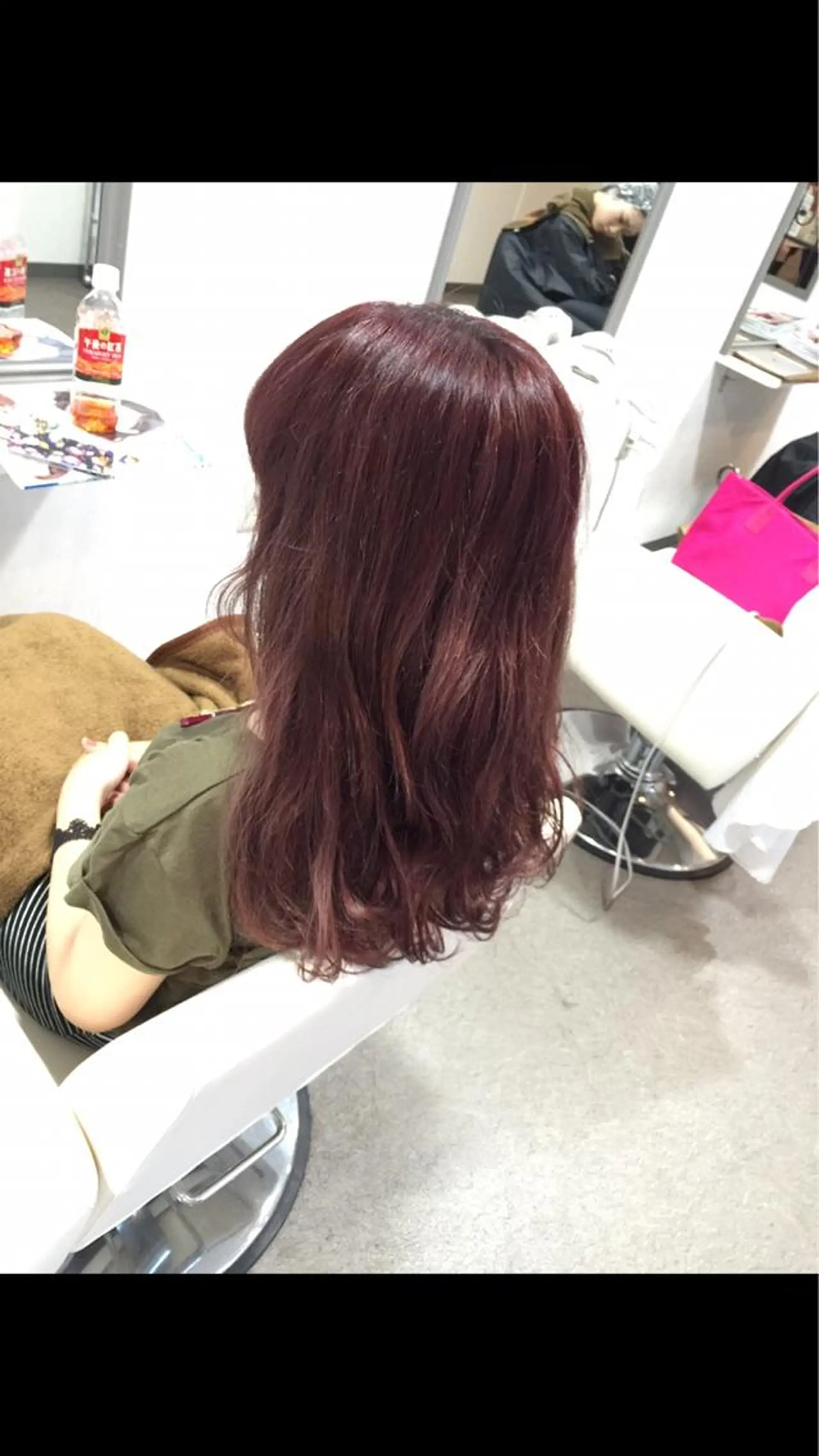 ショート ミディアム セミロング ロング カラー ダブルカラー パープルカラー 吉本 yoshimotoのヘアスタイル