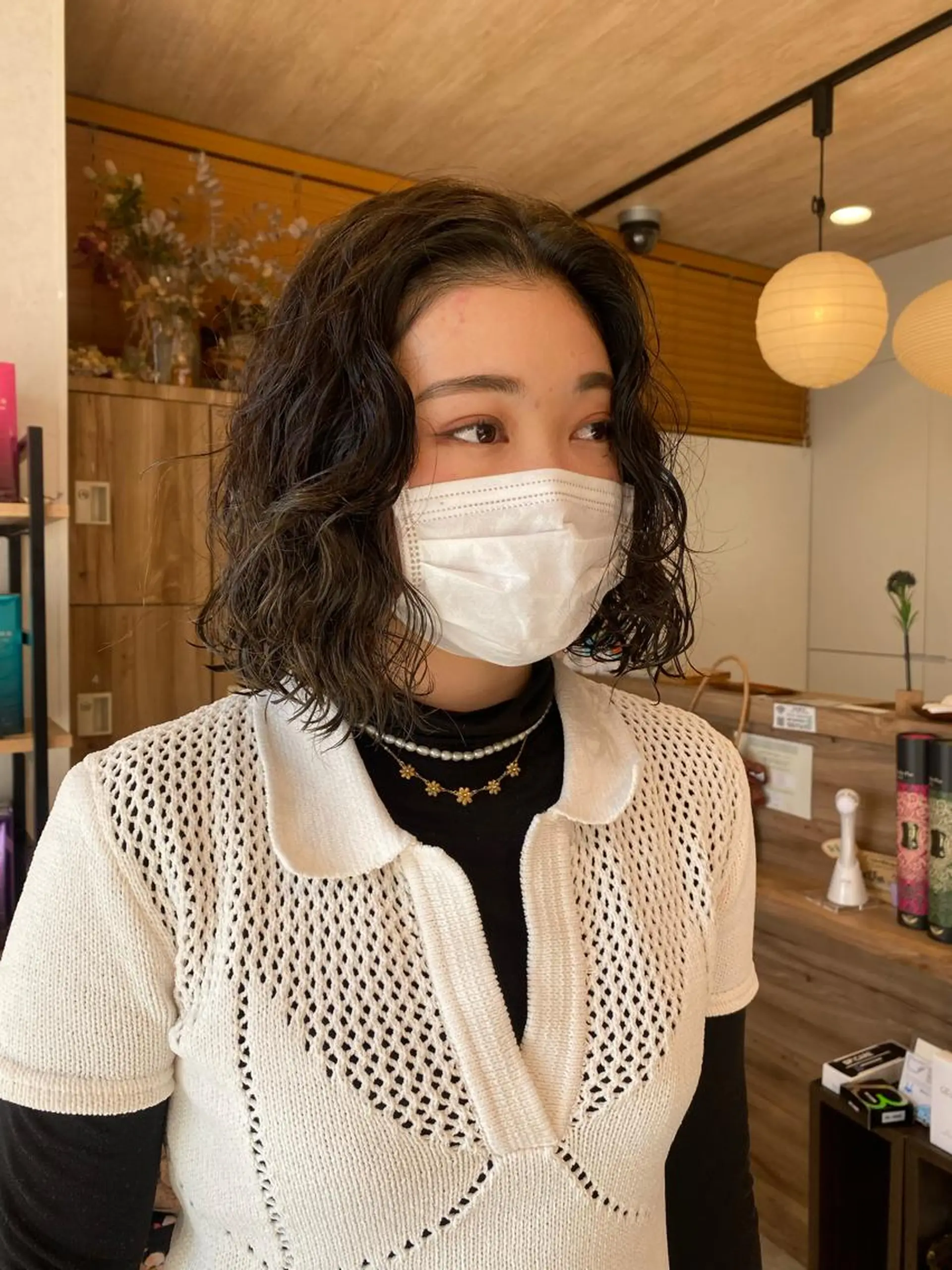 ショート カラー パーマ カット パーマ パーマ指名No1 /namiのヘアスタイル