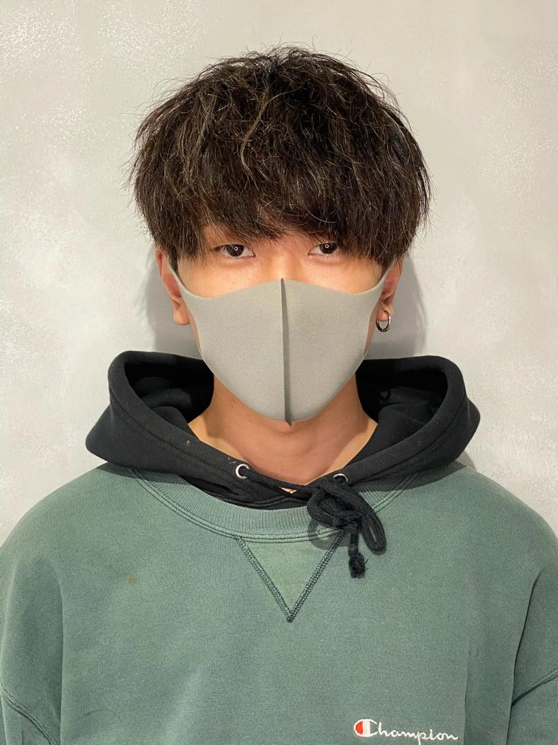 ショート カラー メンズ ヘアカラー トリートメント 髪質改善/縮毛矯正 レイヤー/松川匠のヘアスタイル