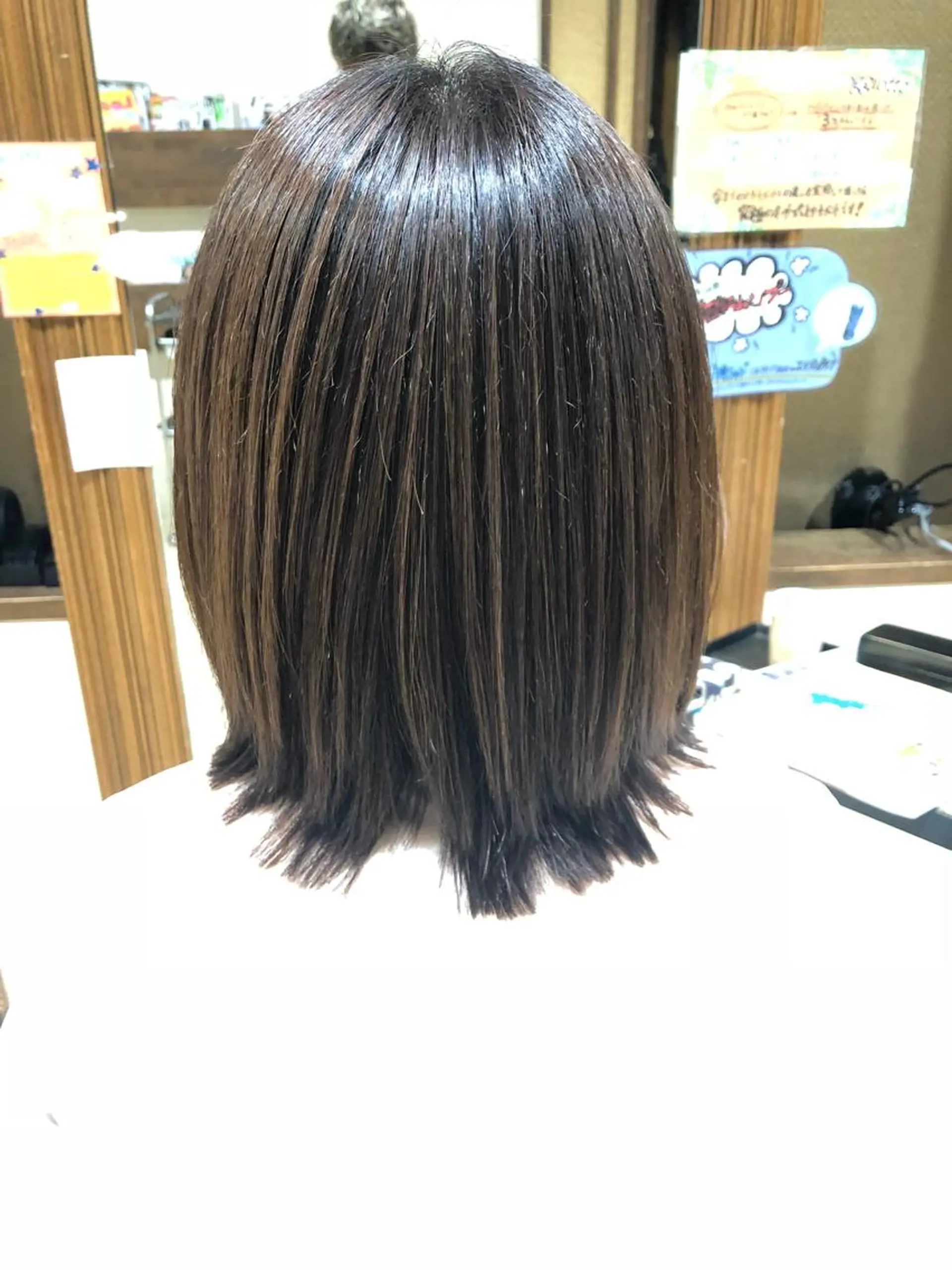 ミディアム 縮毛矯正/髪質改善 主税巧一のヘアスタイル