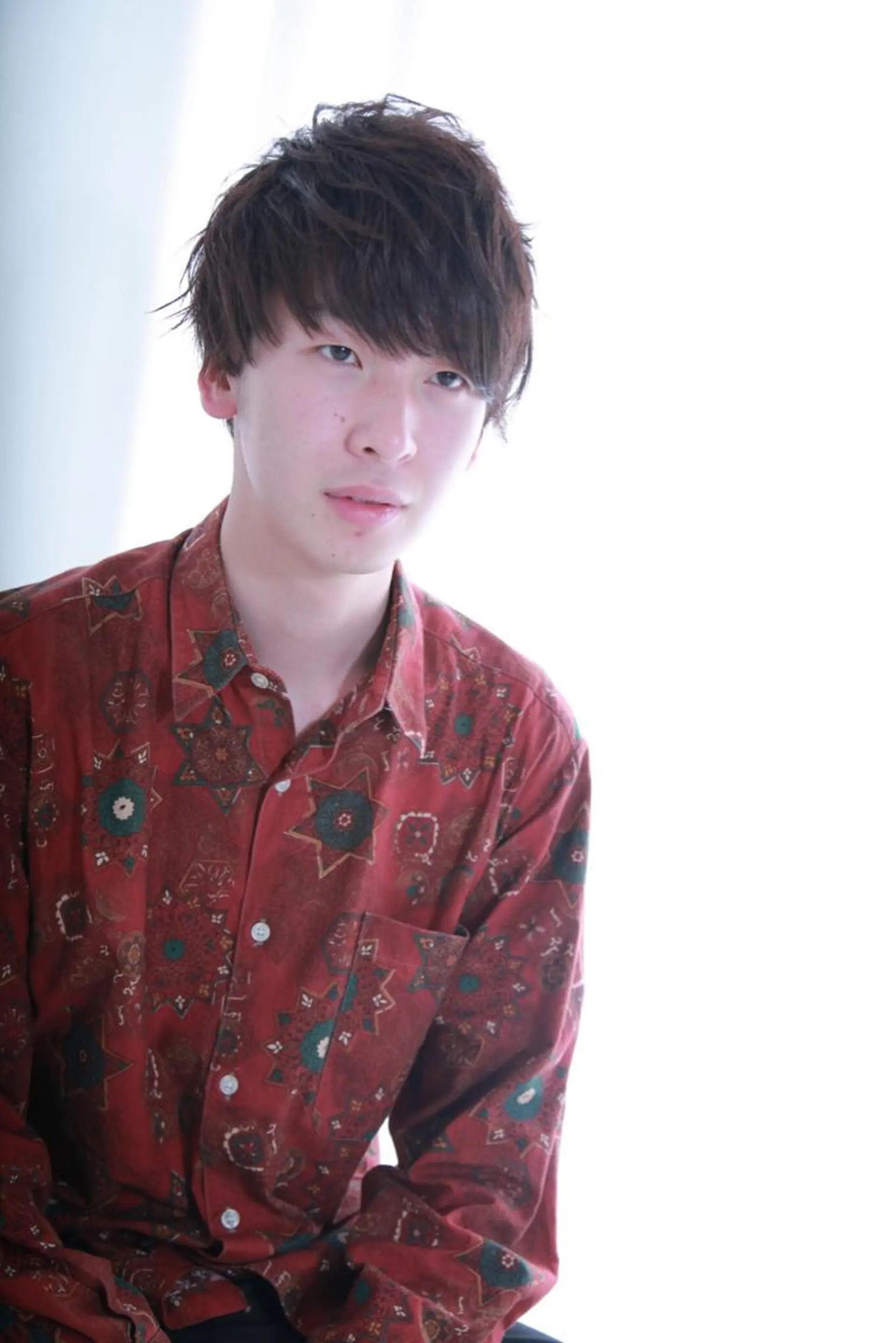 パーマ メンズ ブリーチカラー/ 岩破瑞希のヘアスタイル