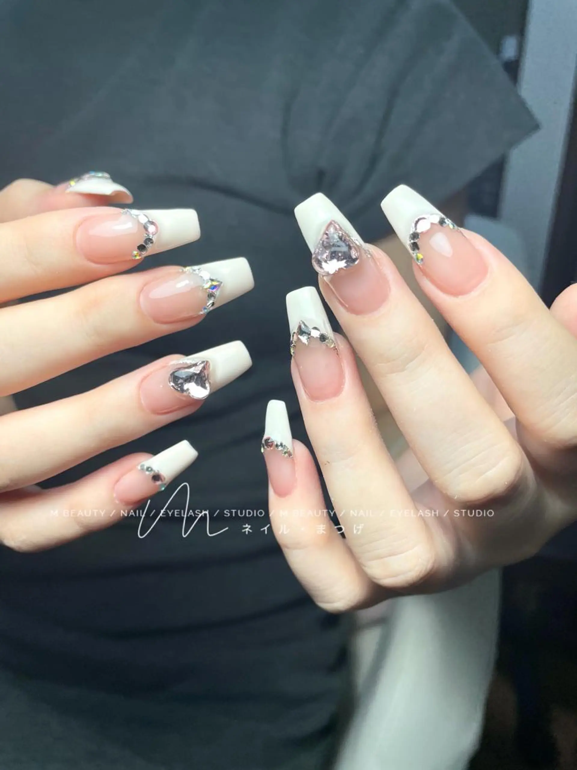 ネイル M🌷nail 長さだし専門店のネイルデザイン