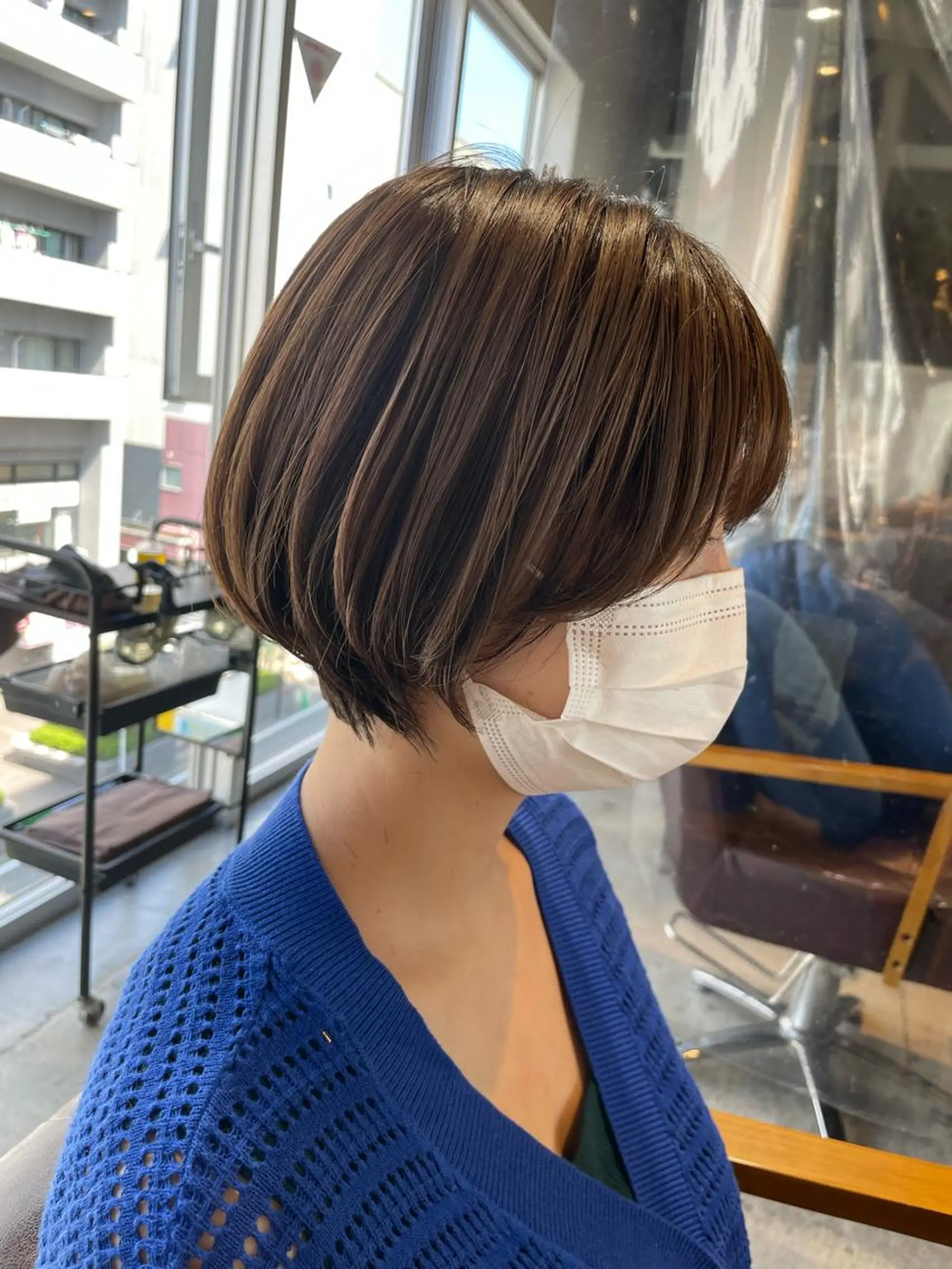 ショート あらい まさえのヘアスタイル