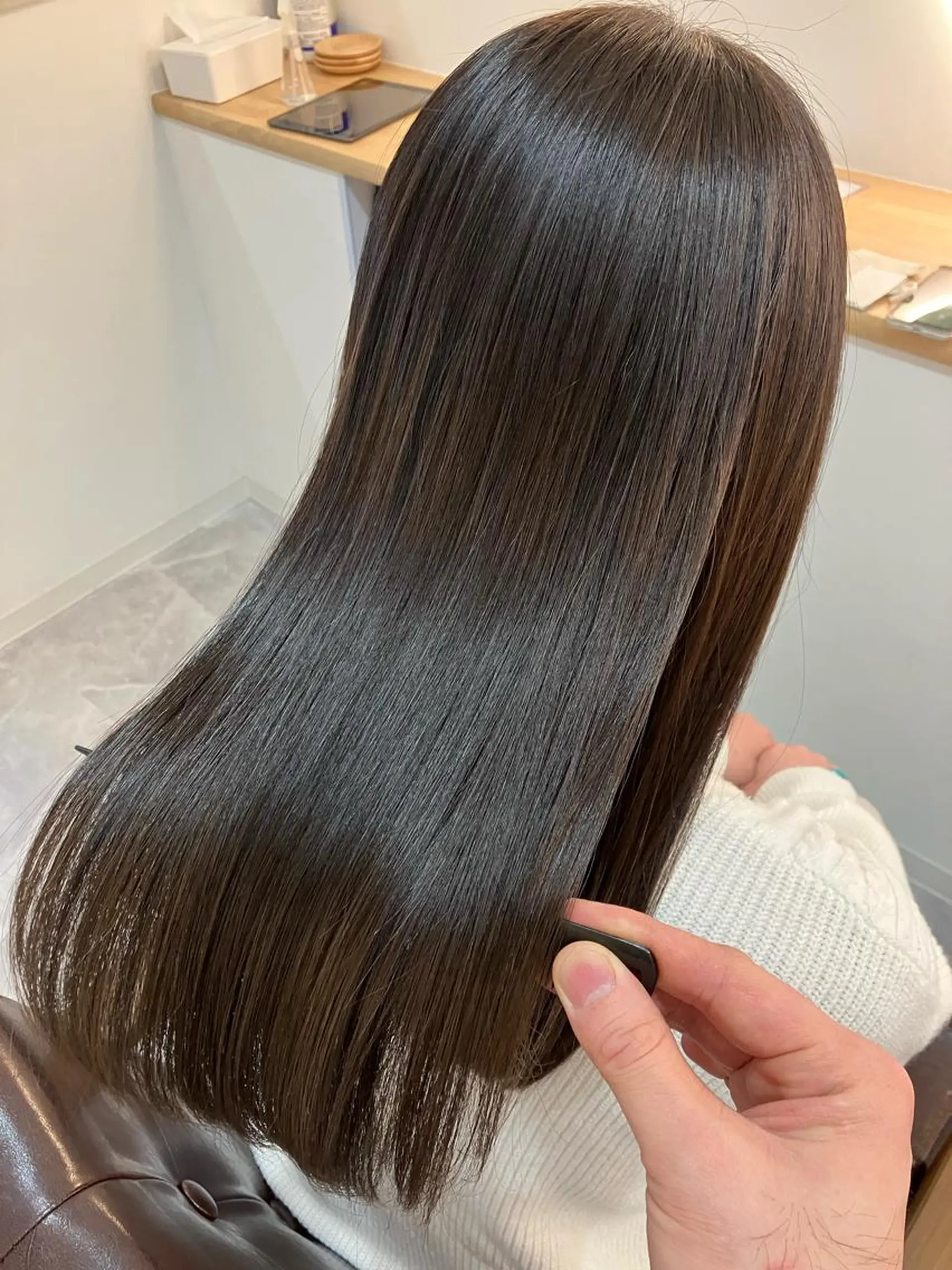 ロング カラー ヘアアレンジ キッズ カット ヘアカラー トリートメント 横浜関内髪質改善 re:Magoのヘアスタイル