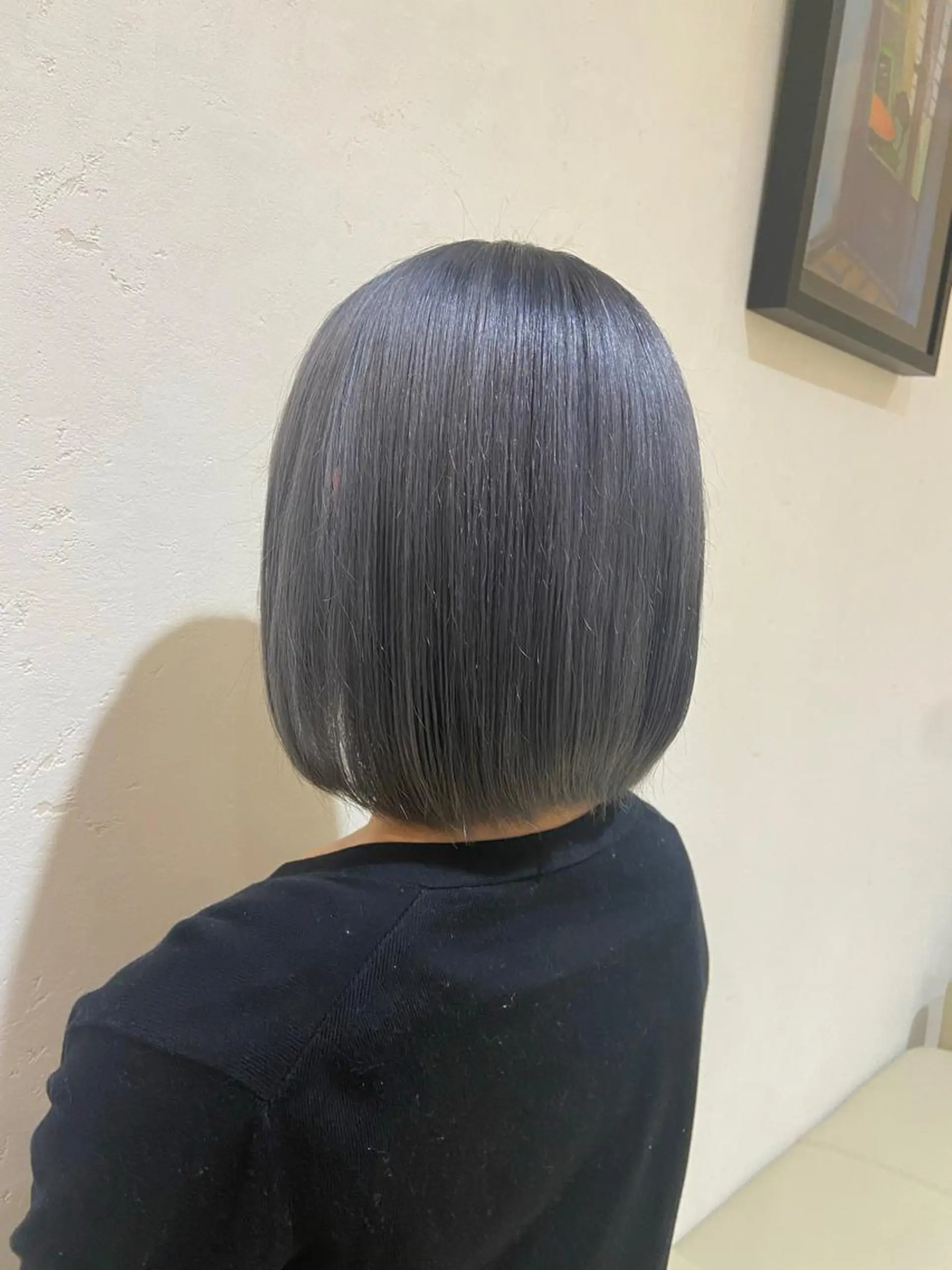 ショート アッシュ 縮毛矯正 🦋髪質改善🦋 眞井琴美のヘアスタイル