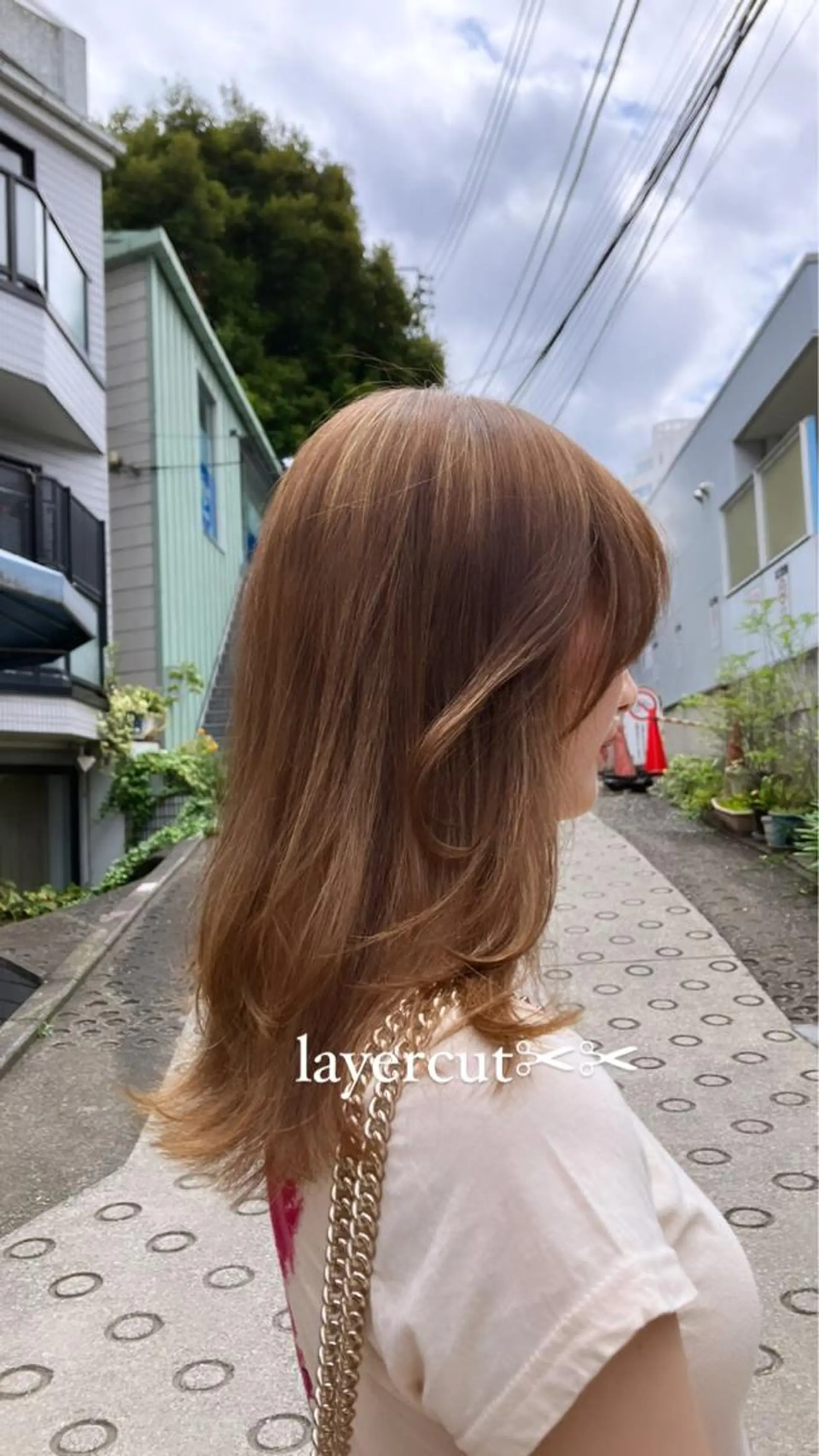 ミディアム カット Liike所属・🎀透明感カラー🎀 Yurinoのヘアスタイル