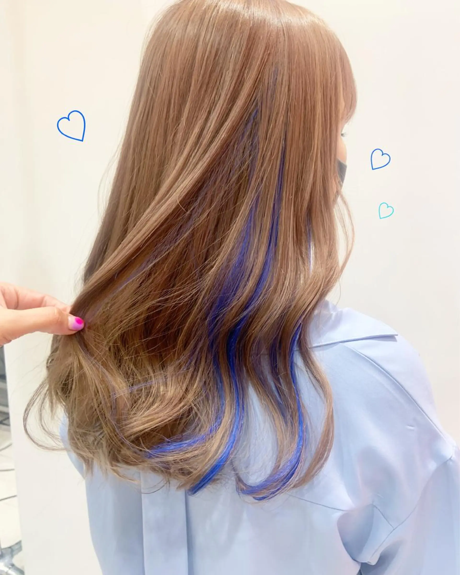 ミディアム カラー EMANON新宿東口所属・新宿駅近♡個室 ♡関口三都季🌜のヘアスタイル
