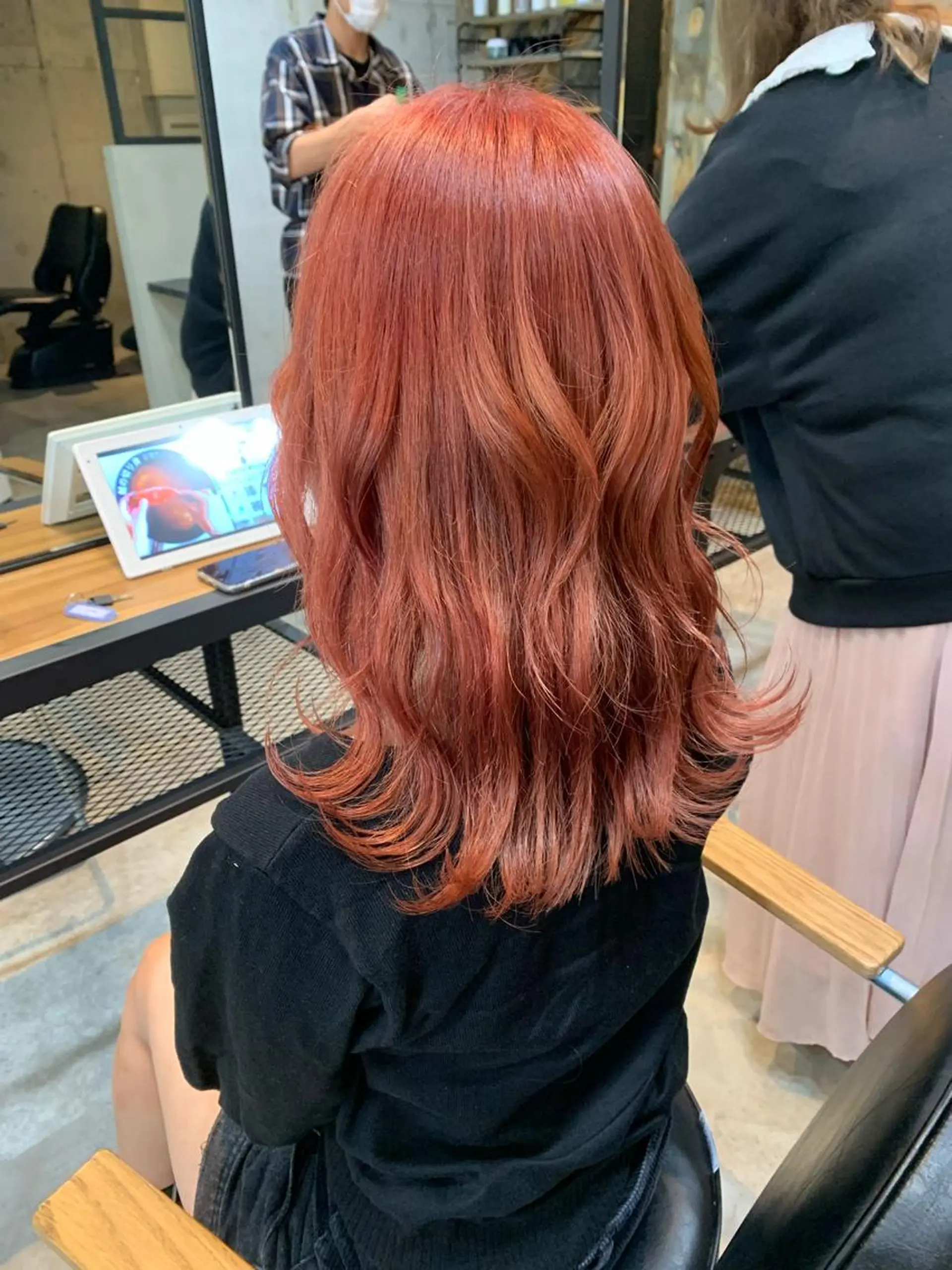 ロング カット ヘアカラー トリートメント 山本 みきのヘアスタイル