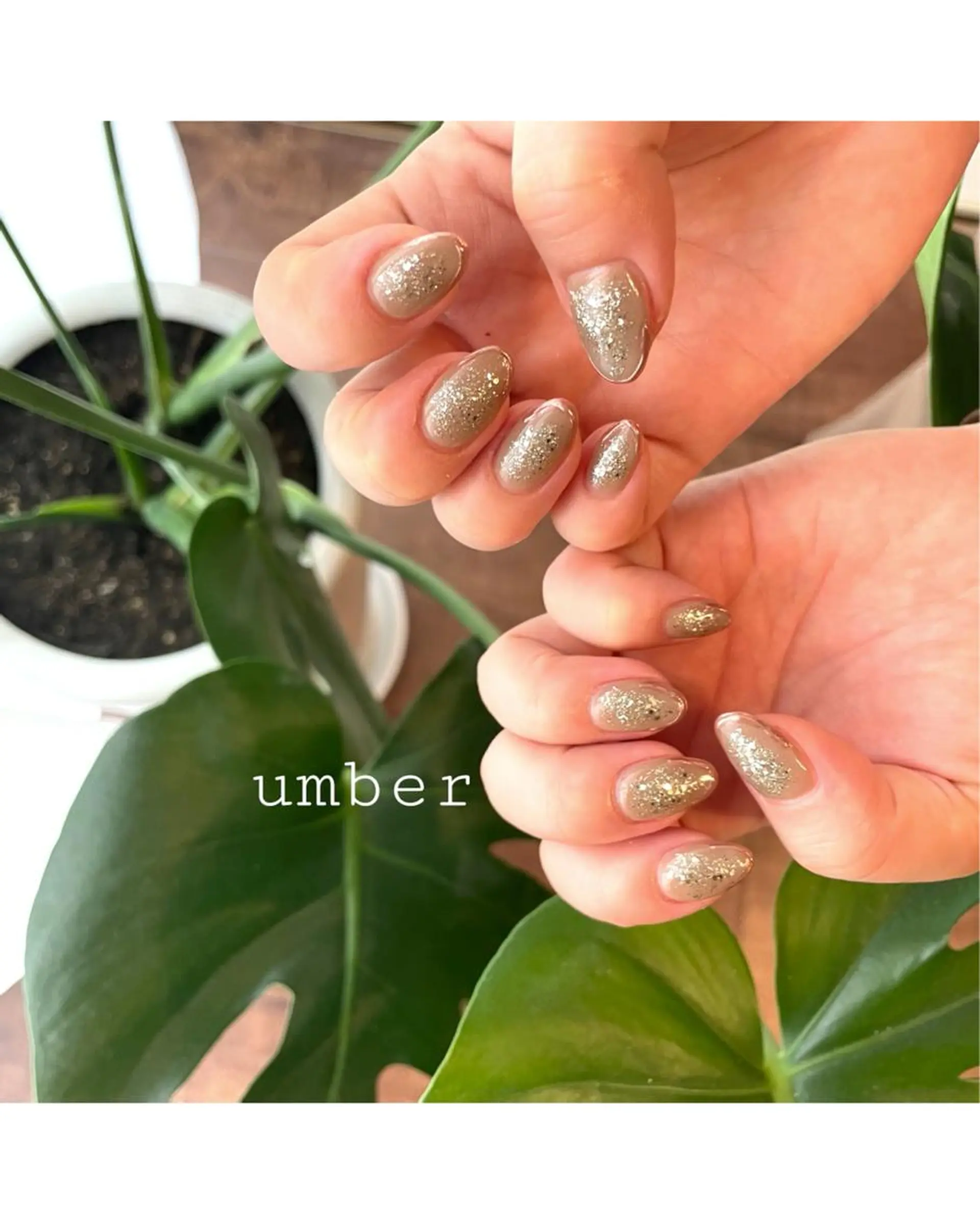 ネイル クリアネイル フットネイル フレンチネイル キラキラネイル マグネットネイル ハンドネイル umber 三茶1分のネイルデザイン