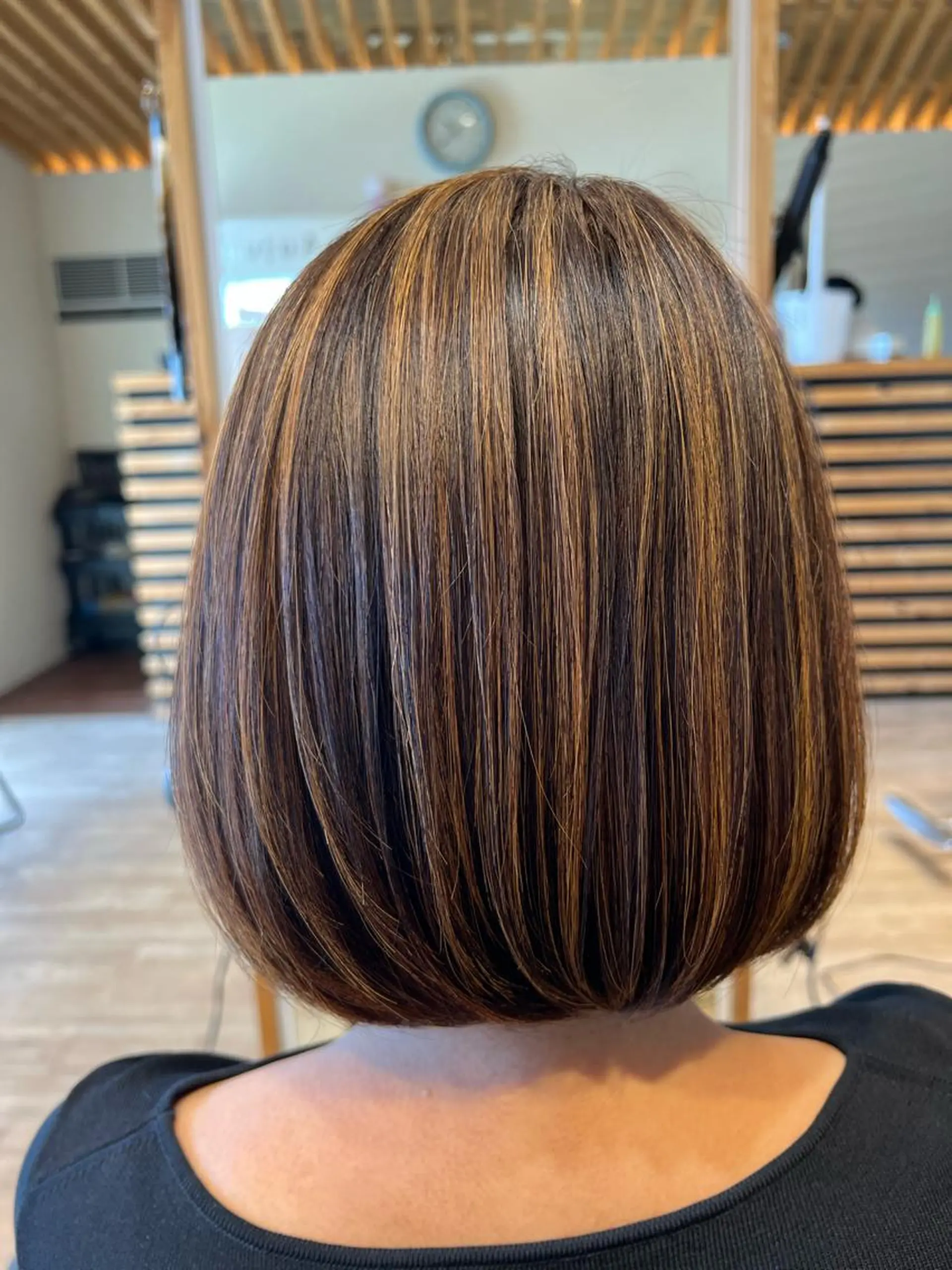 セミロング カラー ヘアカラー 関口 友行のヘアスタイル