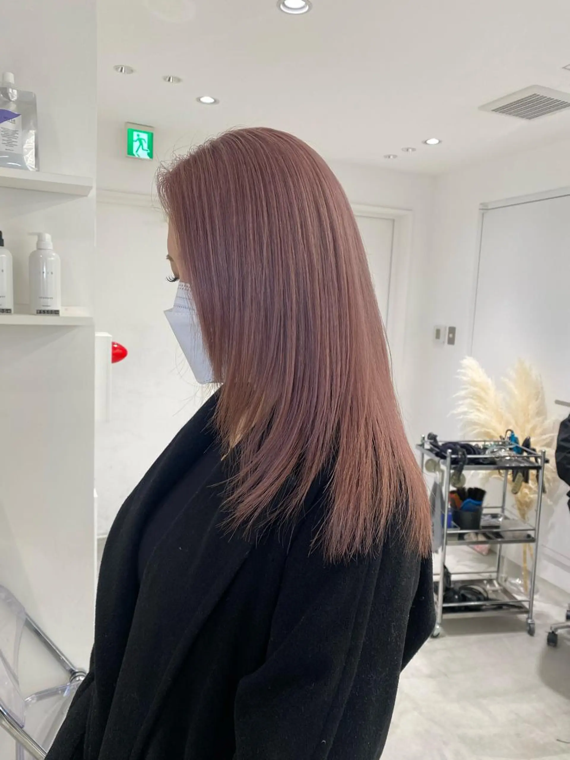 カラー ヘアカラー トリートメント kumon ayu ブリーチ/ハイトーンのヘアスタイル