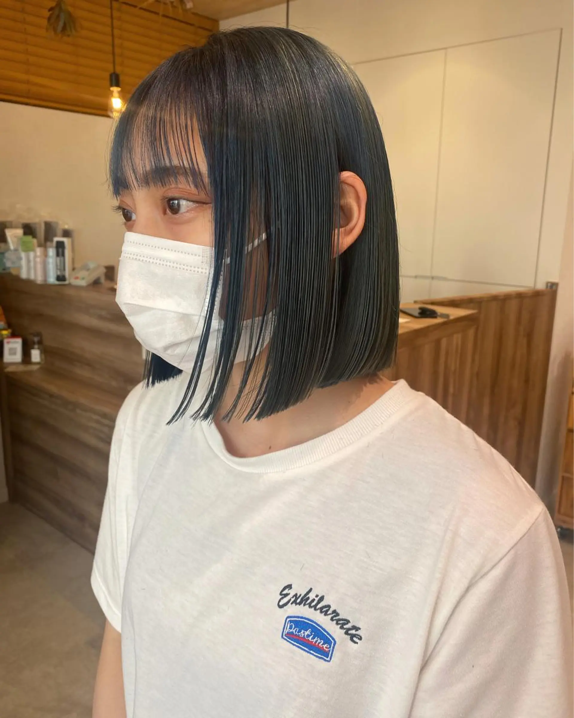 ショート カラー ブリーチ ヘアカラー トリートメント ヘッドスパ パーマ指名No1 /namiのヘアスタイル