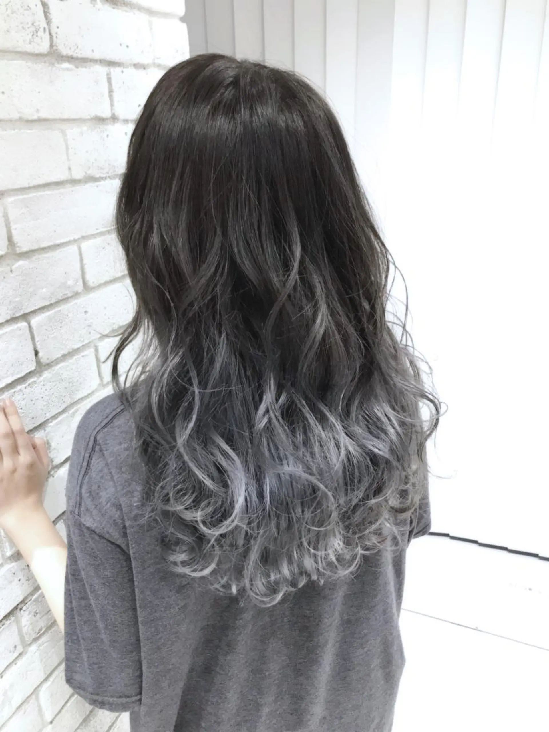 セミロング カラー パーマ ヘアアレンジ ヘアカラー バレイヤージュ/ 髪質改善/渡邉悟🌱のヘアスタイル