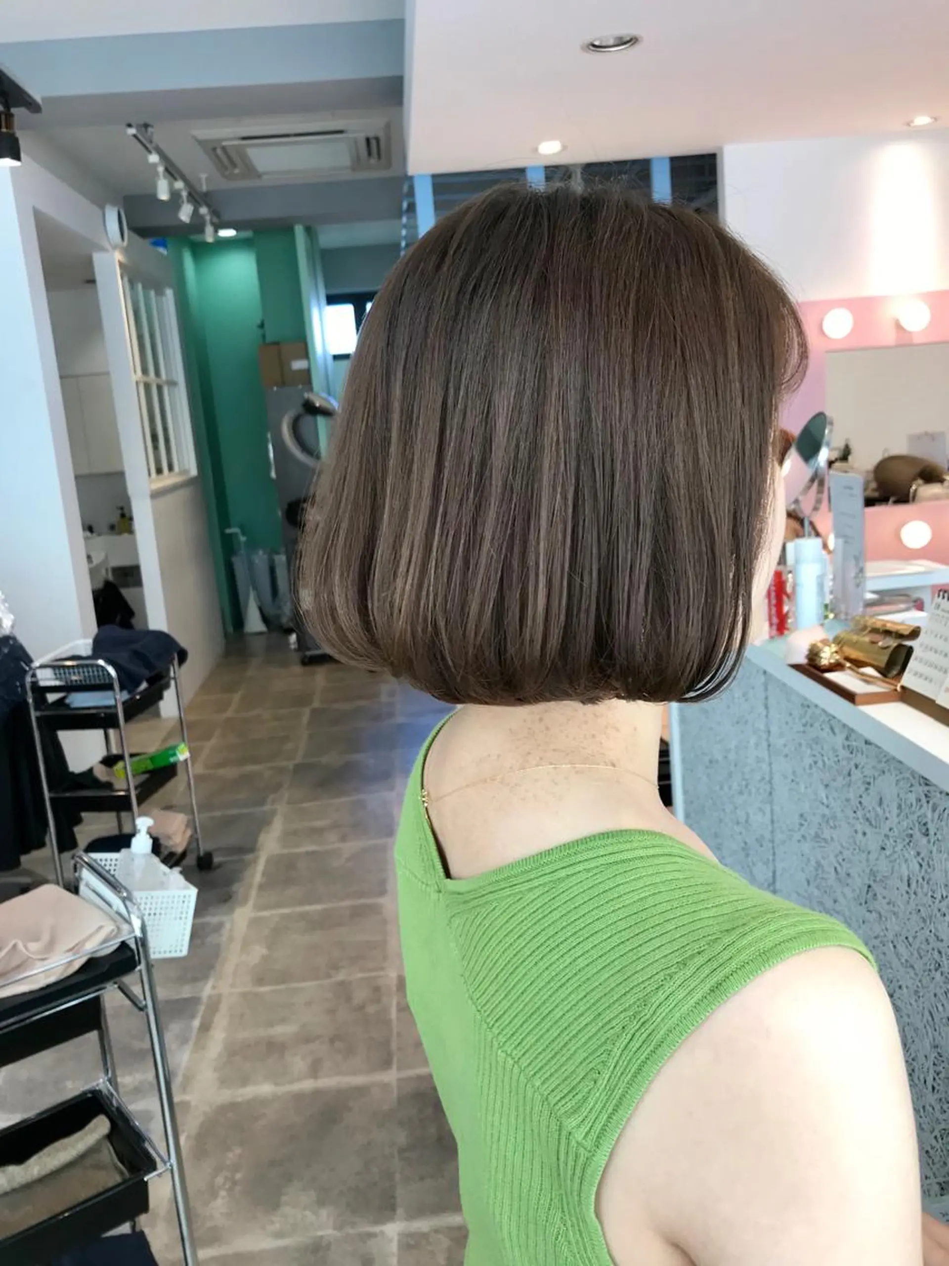 ショート ボブ カット ヘアカラー トリートメント ヘッドスパ 所渉/韓国レイヤー /ウルフカットのヘアスタイル