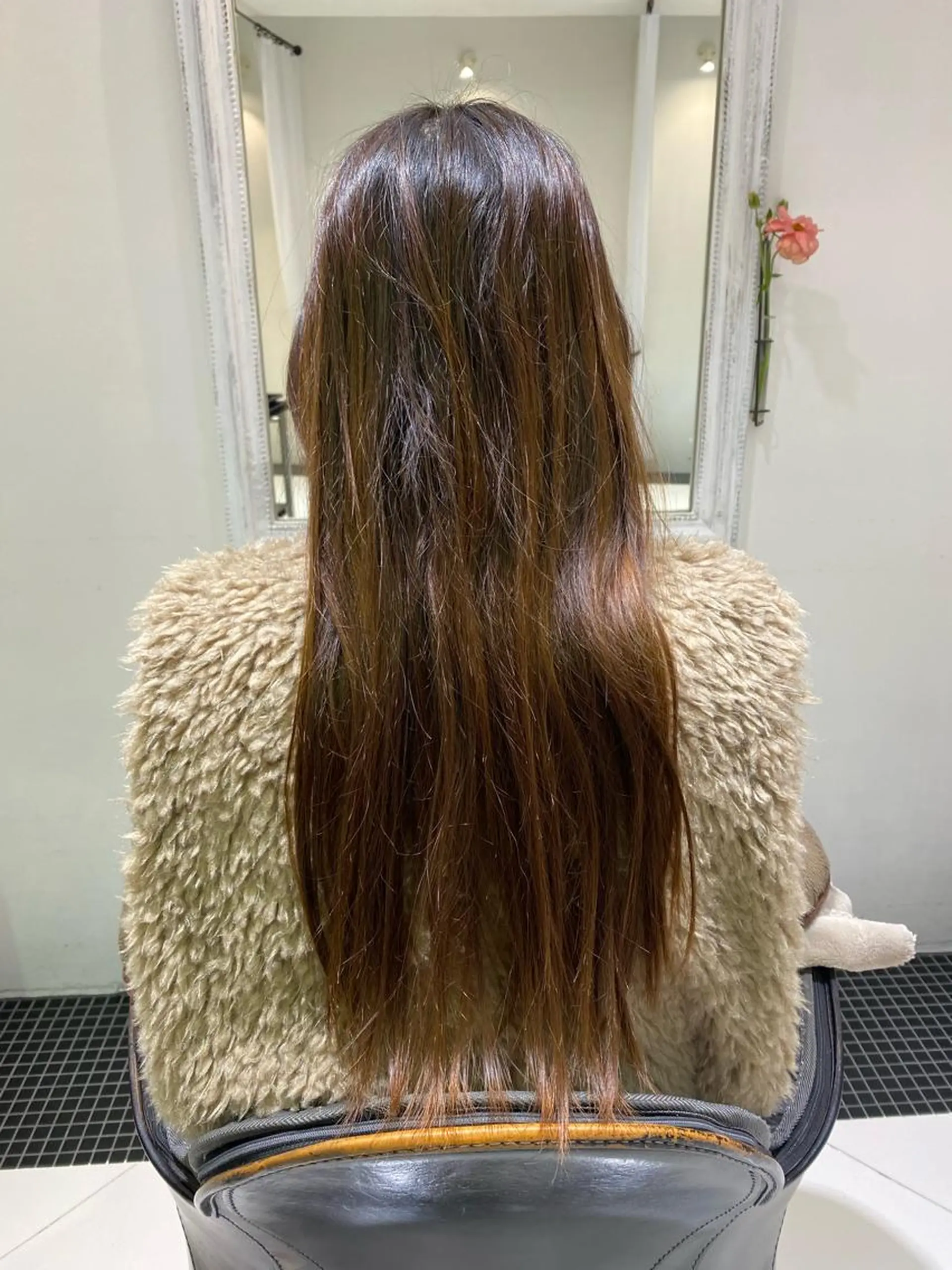 ロング カラー ヘアカラー ducha所属・DUCHA Tomida naoのヘアスタイル