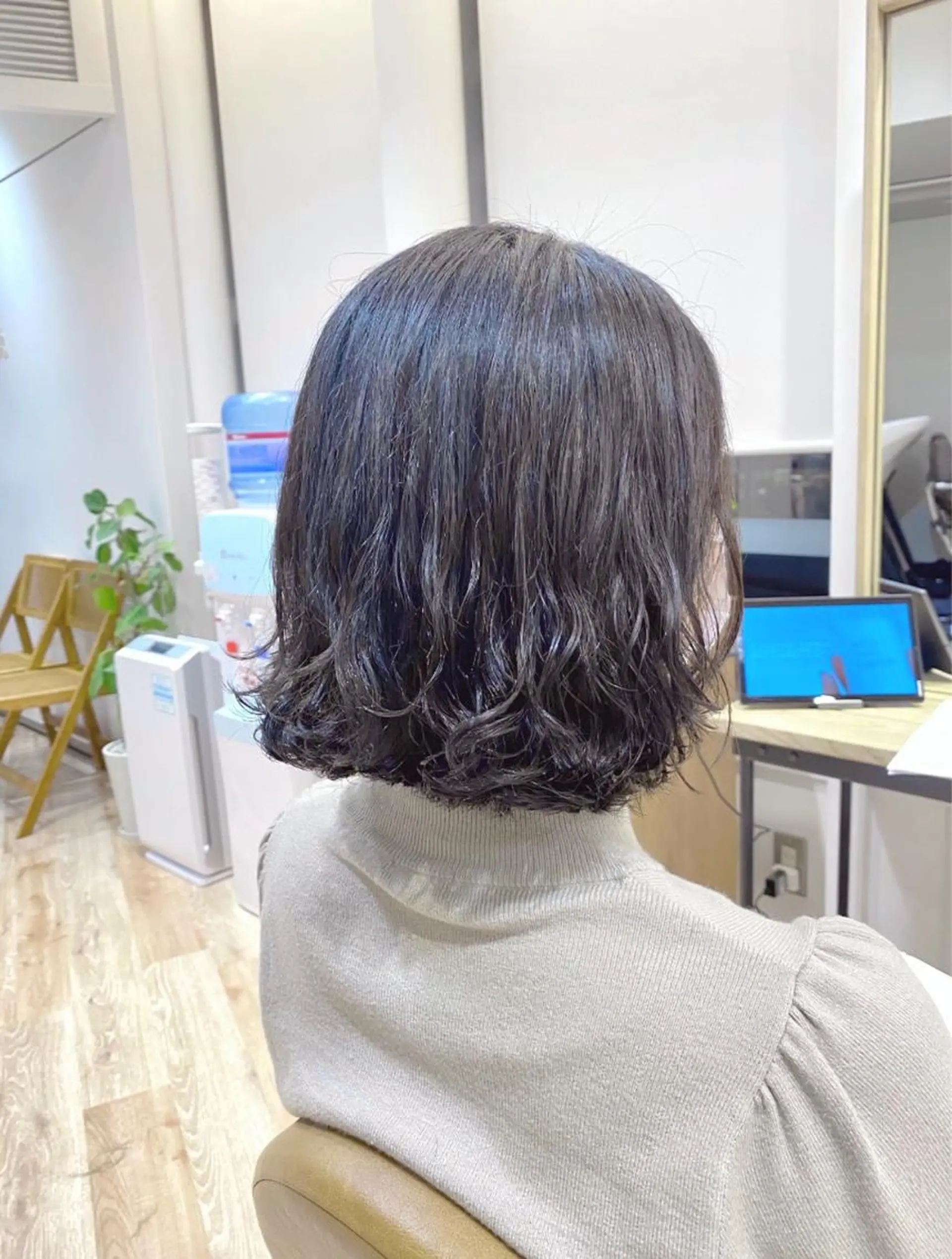 ミディアム パーマ カット パーマ ❤️パーマ美容師✂︎ 井口美緒のヘアスタイル