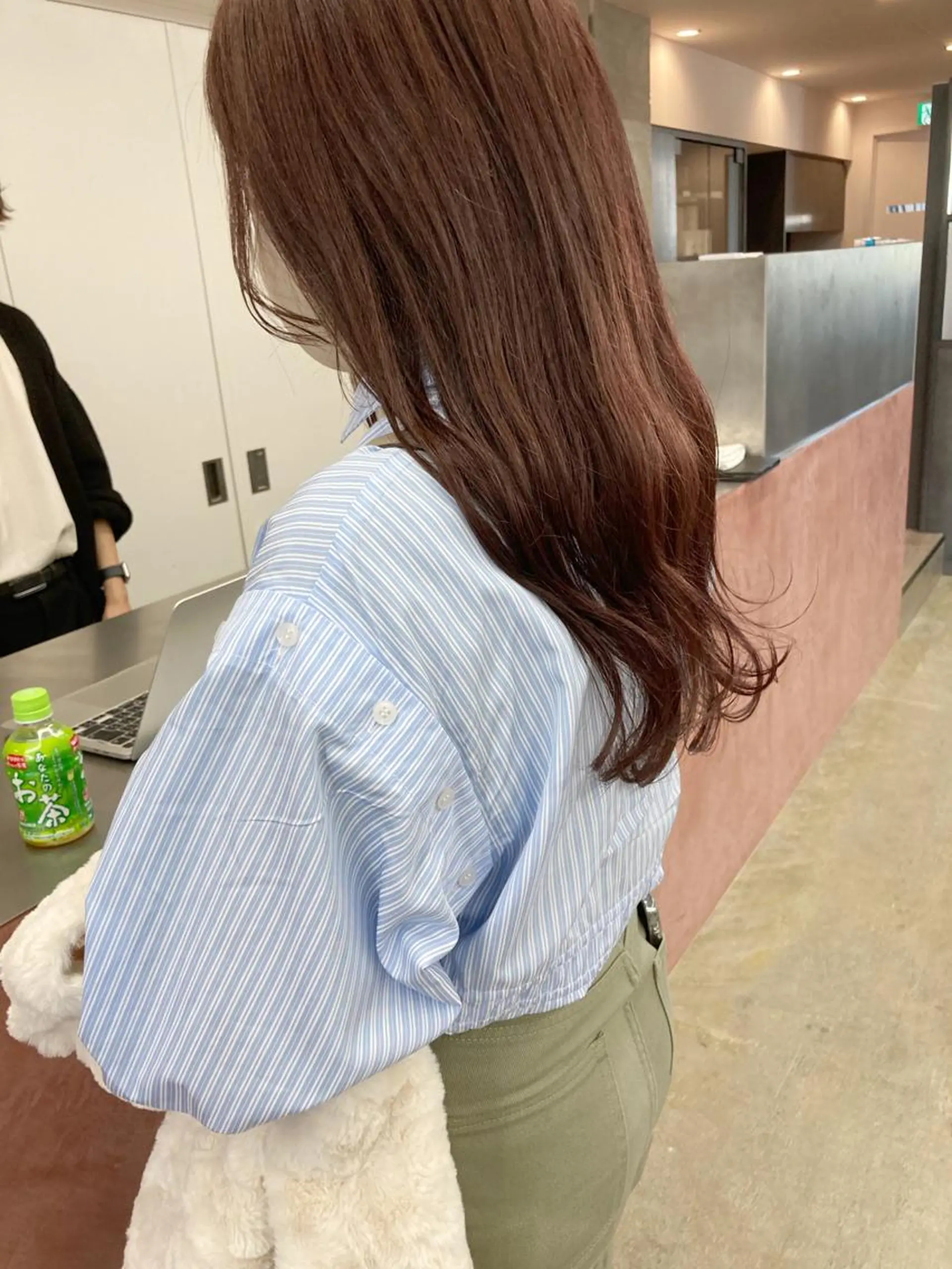 セミロング カラー ブラウンカラー 小木曽智美 /ボブ/ショートのヘアスタイル