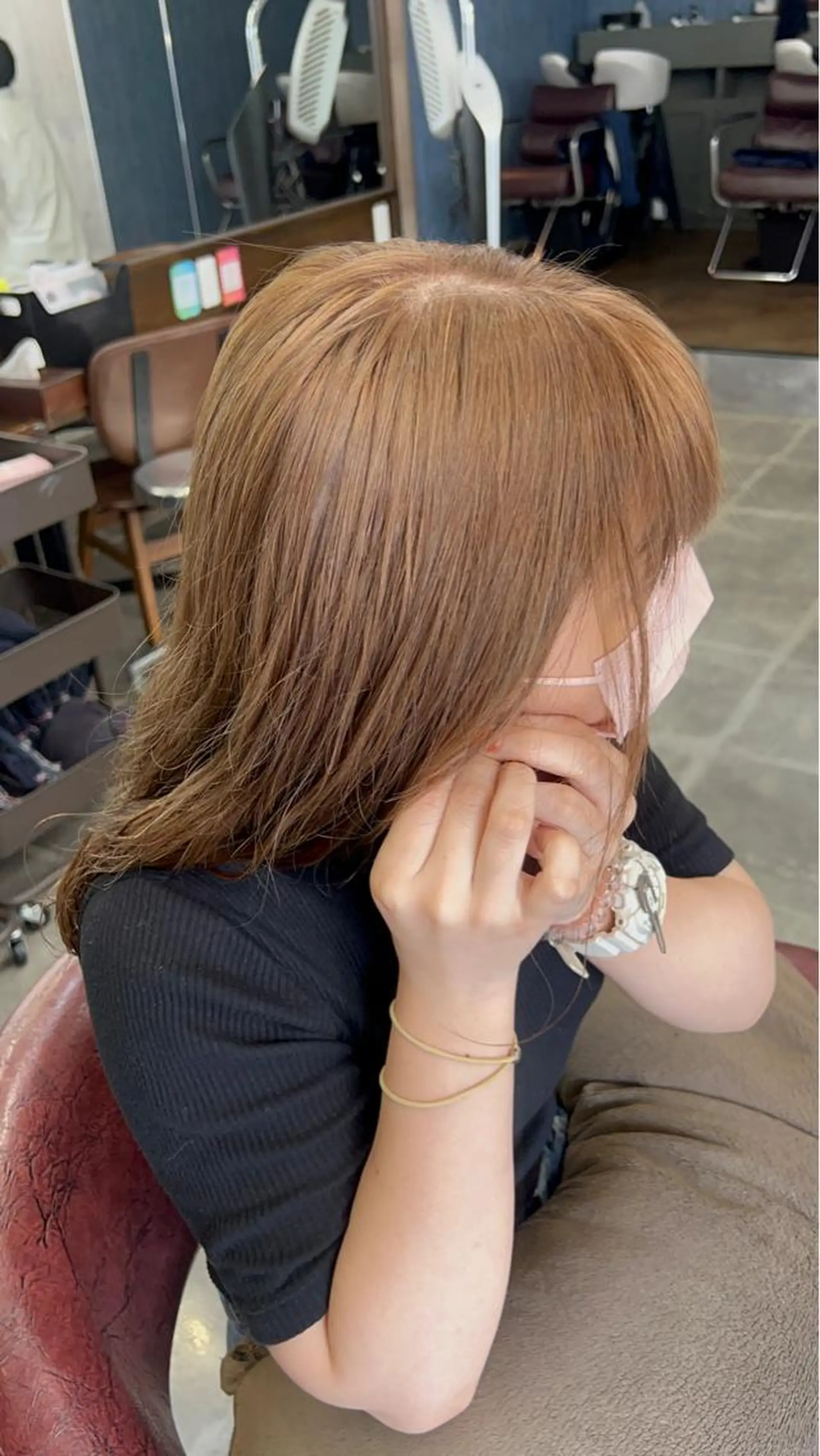 カラー 【艶髪】💐韓国風× 透明感💐深江裕稀のヘアスタイル