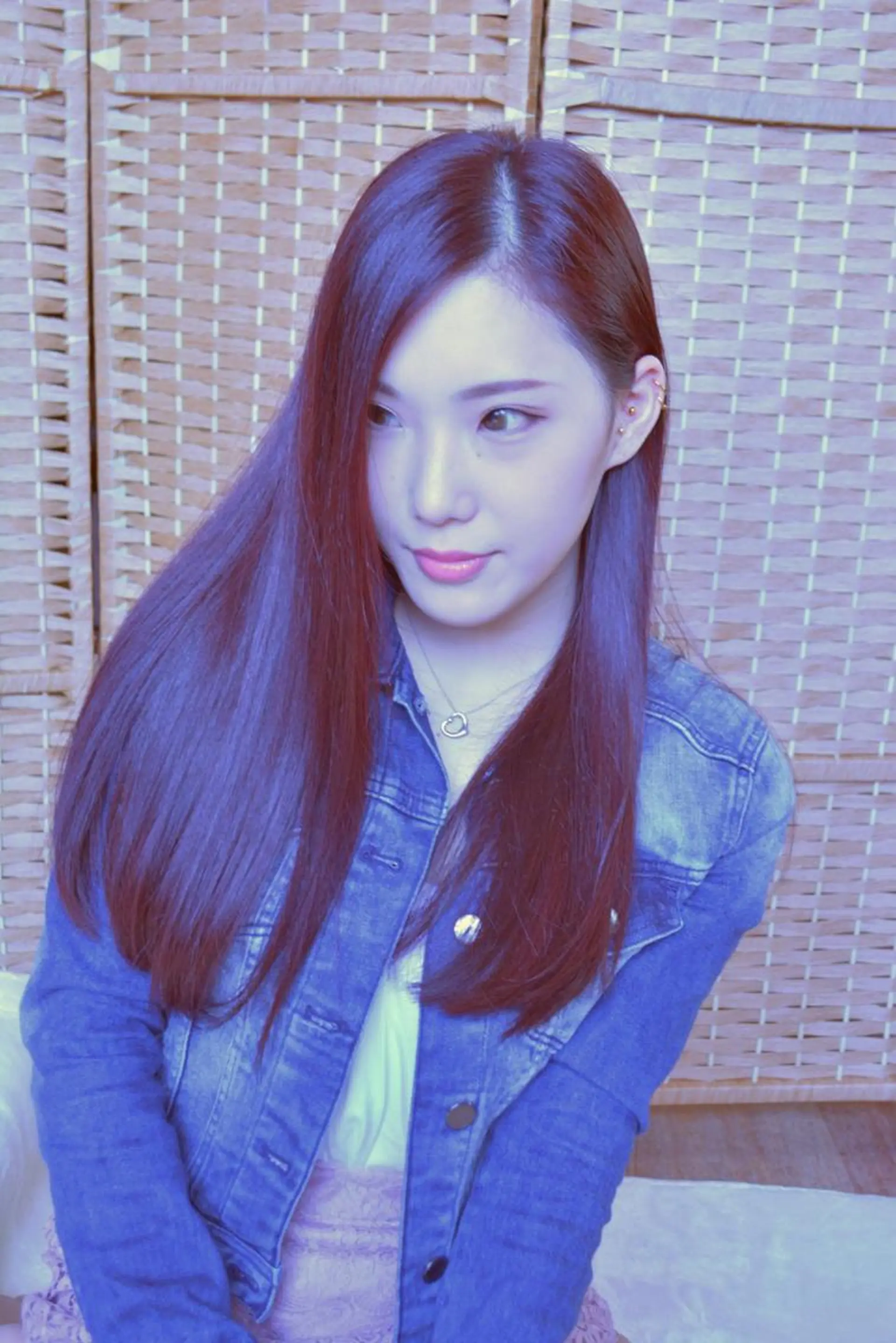 ロング カラー パーマ ストレートパーマ belle chambreイブカのその他イメージ