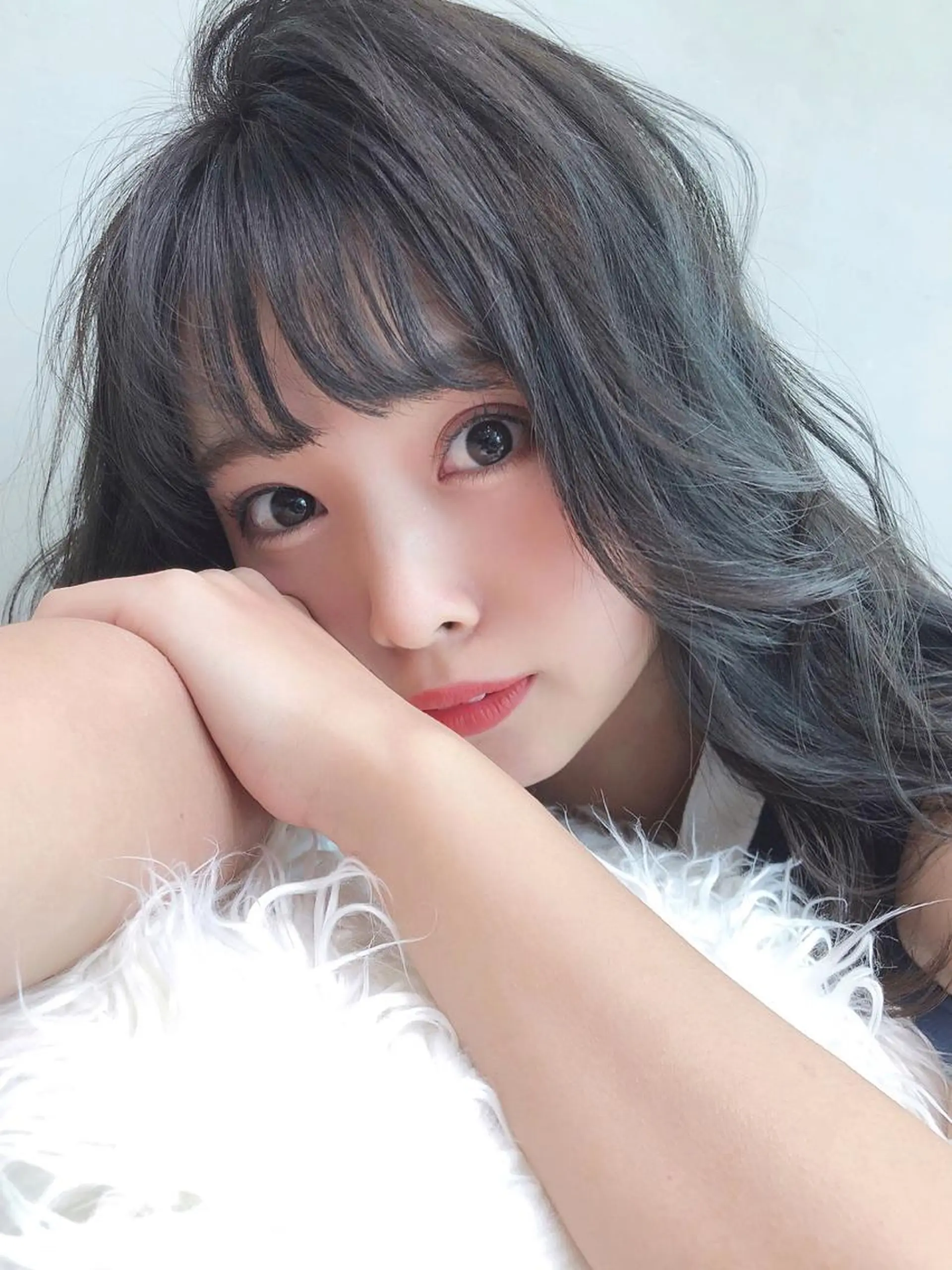 セミロング カット ヘアカラー トリートメント 具志 正太のヘアスタイル