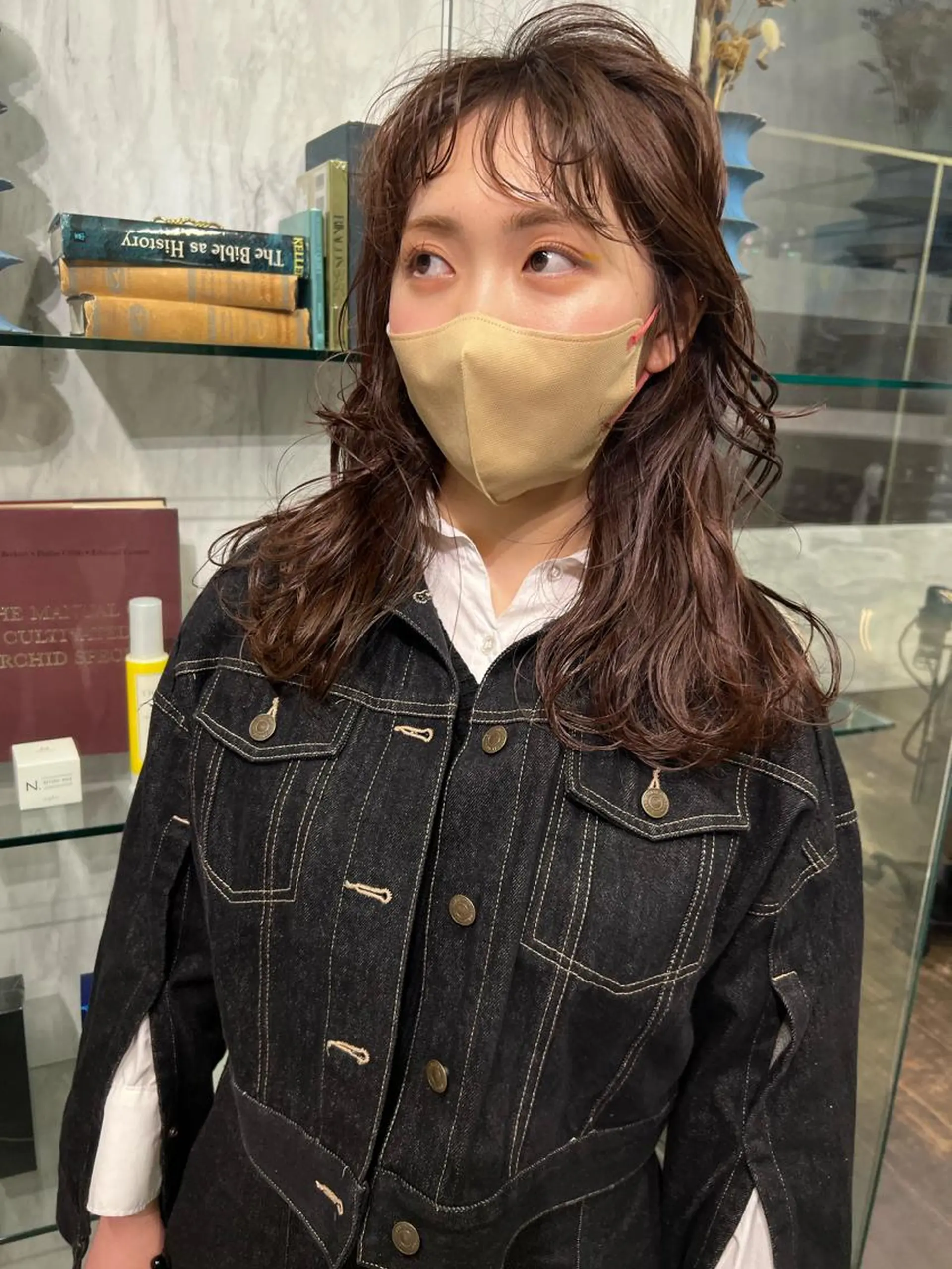 ロング パーマ パーマ ROBBY所属・松井美樹/似合わせ ガーリー・韓国のヘアスタイル