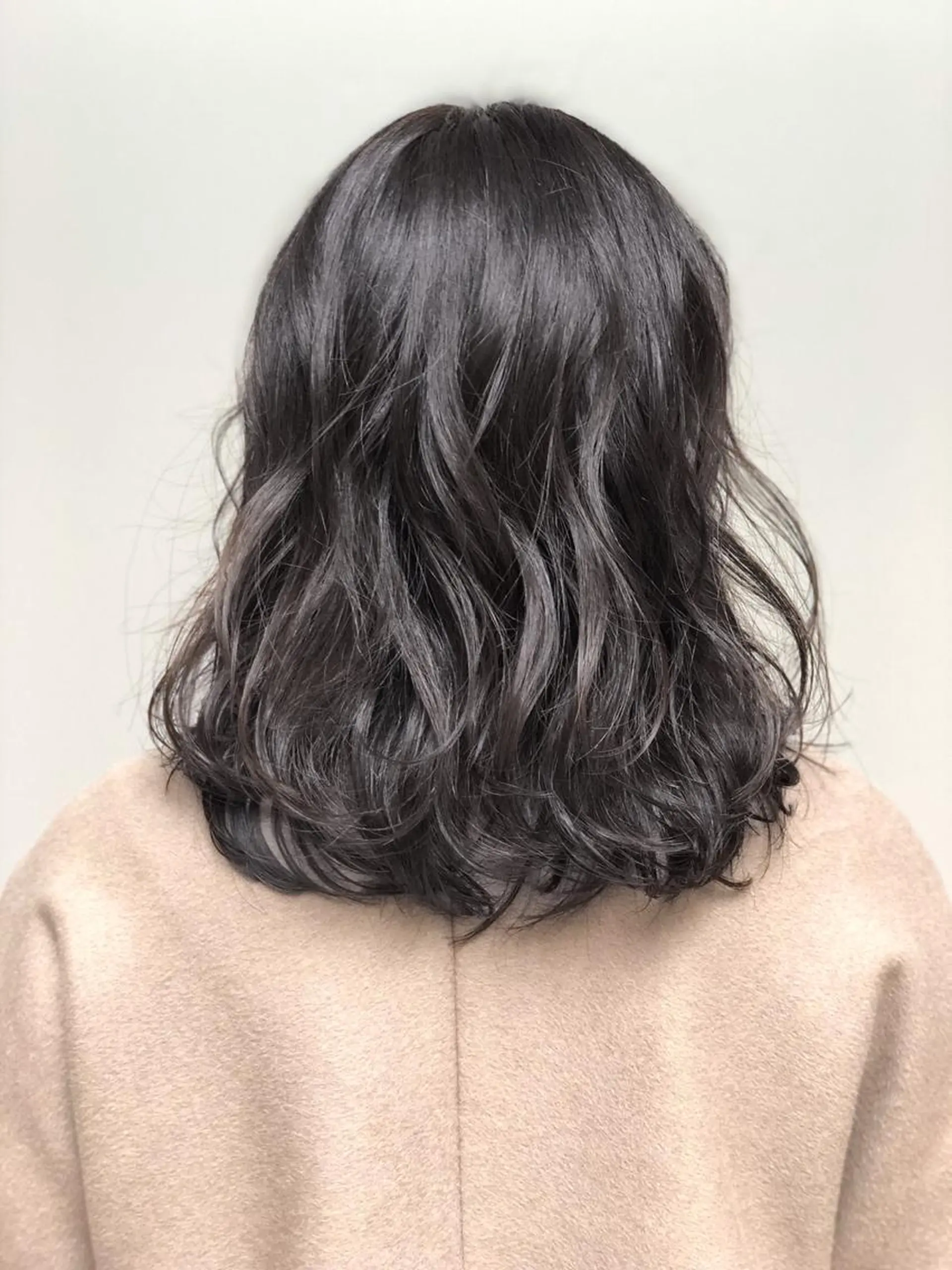 ミディアム カラー ヘアアレンジ 能登谷 きよのヘアスタイル