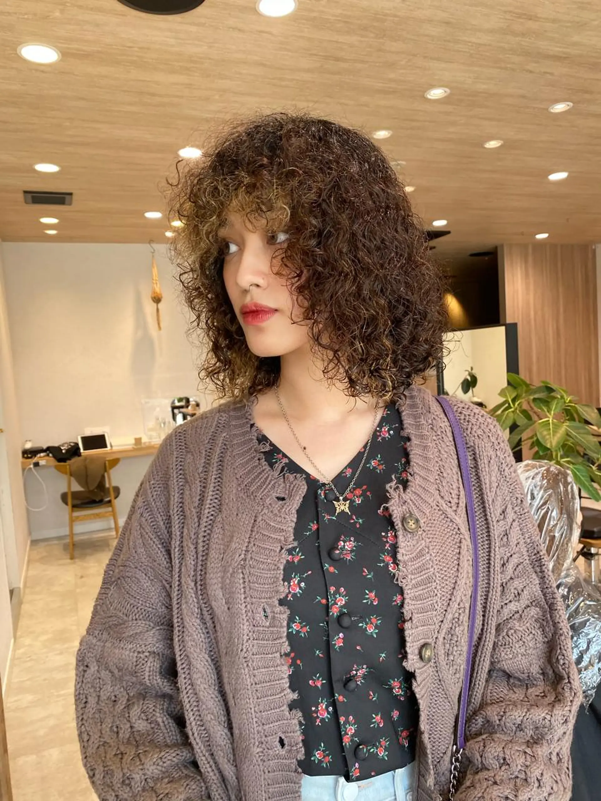 ミディアム パーマ パーマ パーマ指名No1 /namiのヘアスタイル