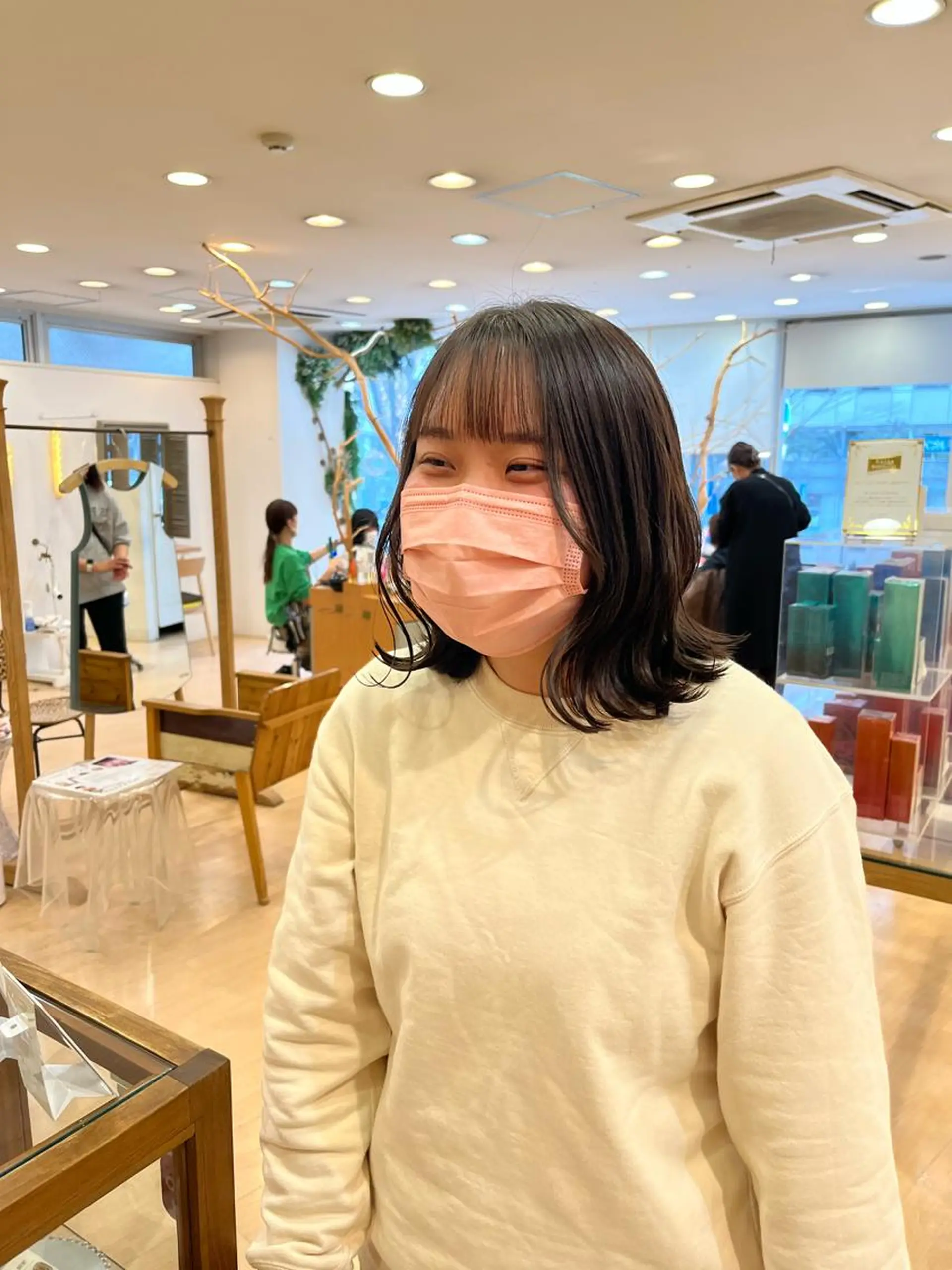 ミディアム 💠つたふうか/ 韓国/メンズヘア💠のヘアスタイル