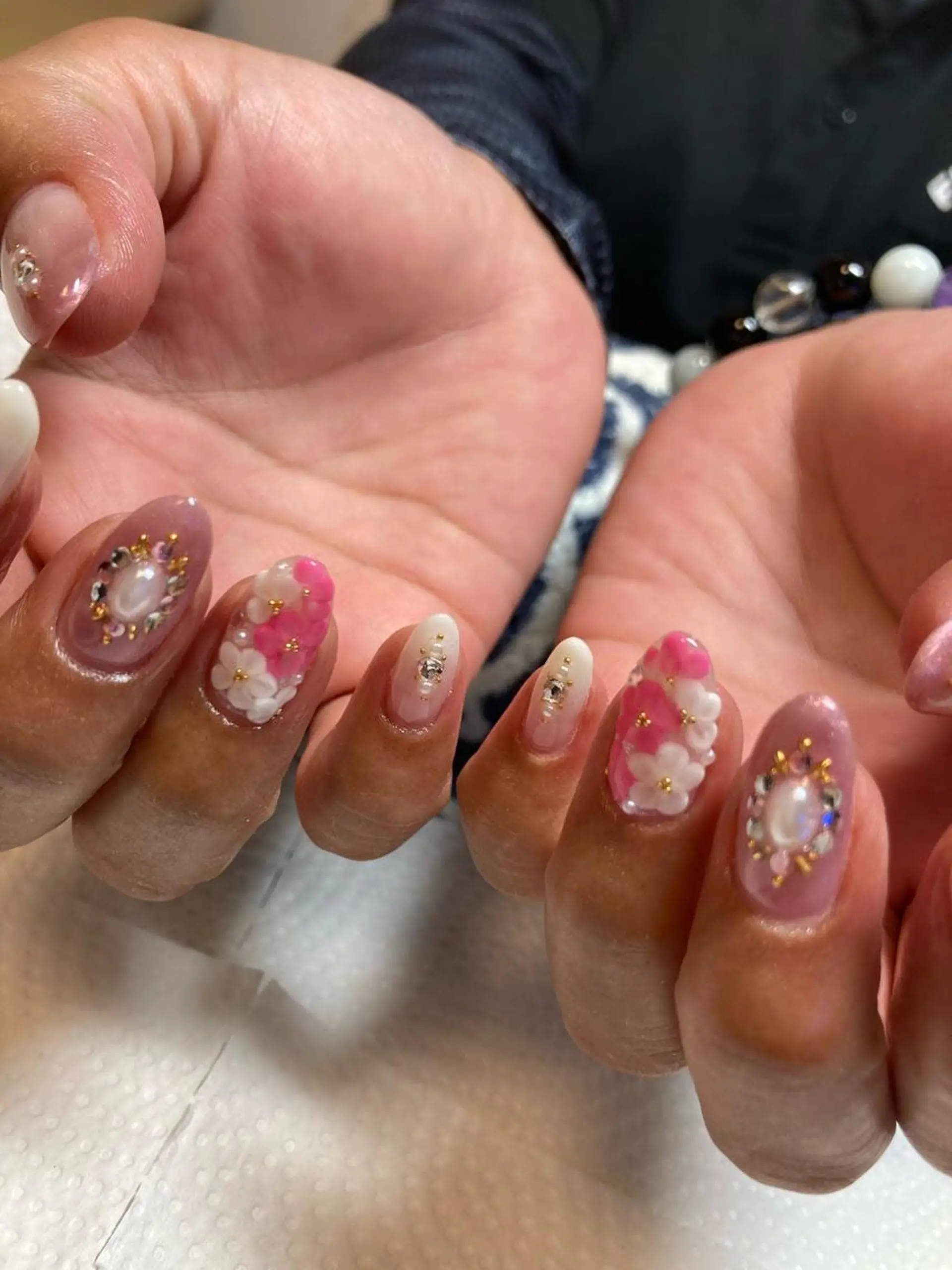 ネイル ハンドネイル rukianail 新里のネイルデザイン