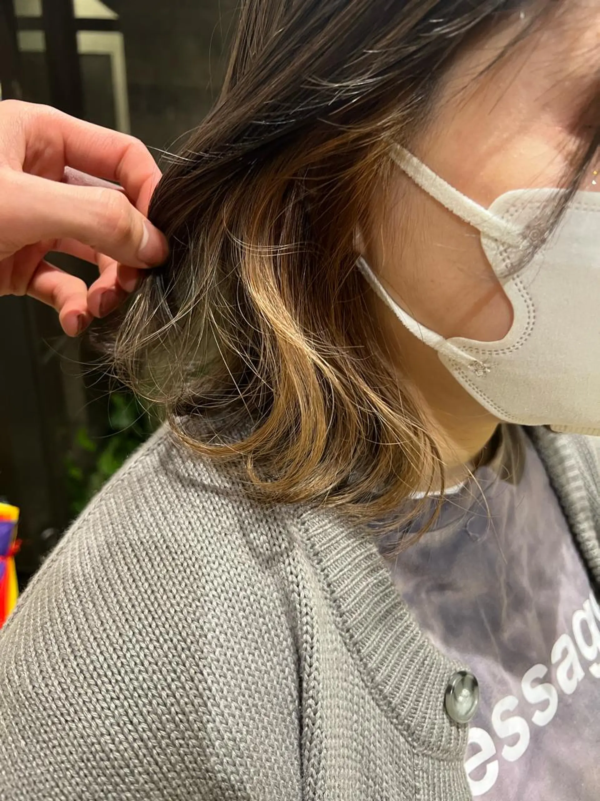 カラー 毛流れフェザー スタイル🔹竹内凌のヘアスタイル