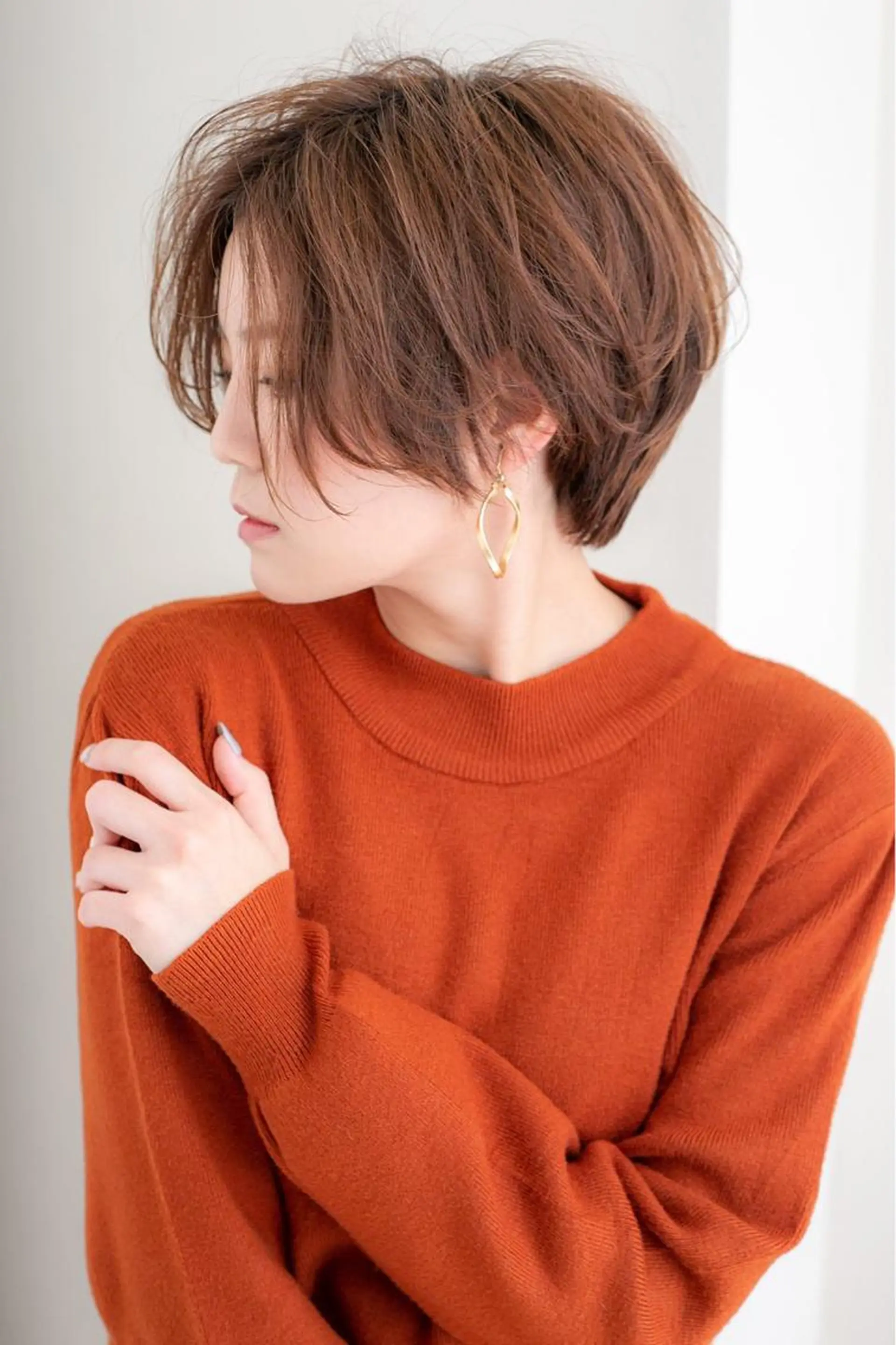 ショート ハンサムショート ショートヘア Lond enikaのヘアスタイル