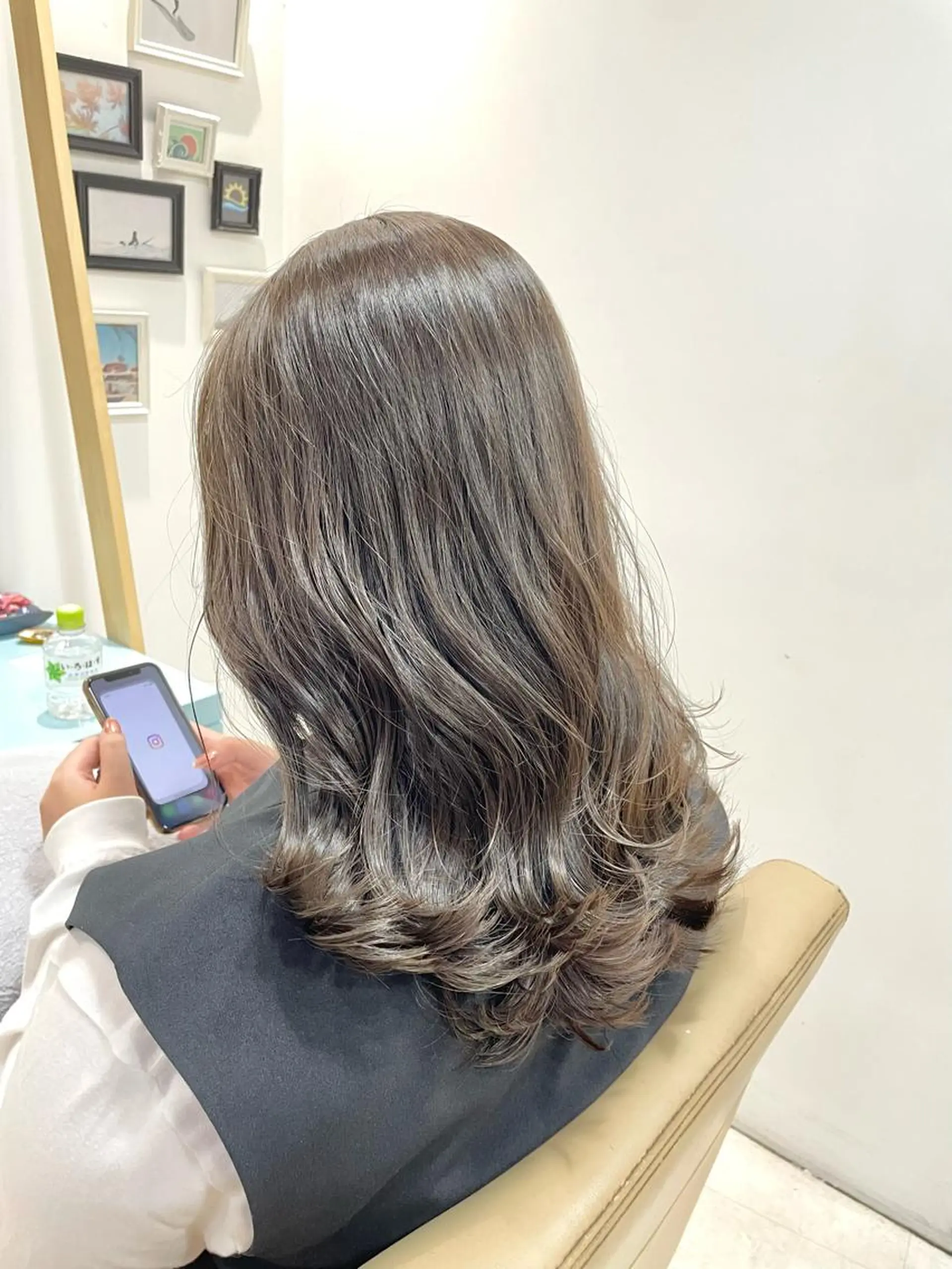 セミロング カラー カット ヘアカラー トリートメント 💫小顔カット TAROのヘアスタイル