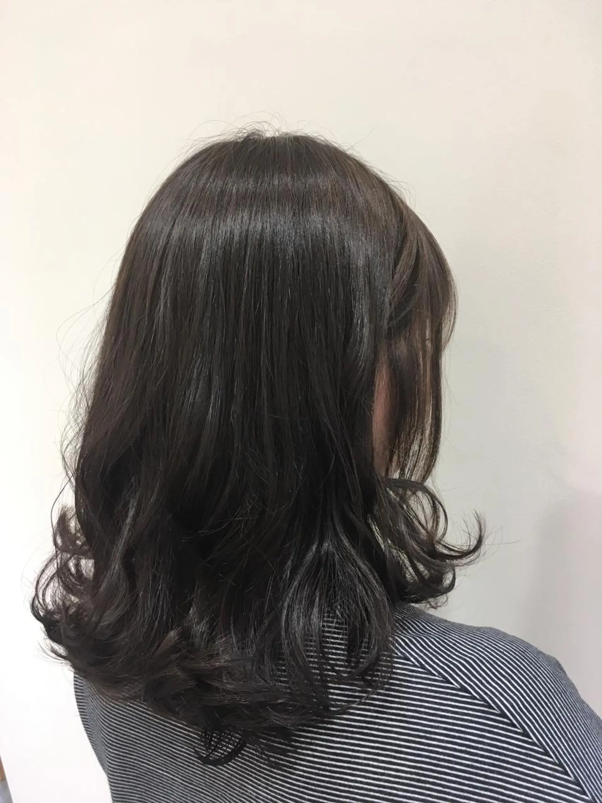 セミロング カラー ヘアカラー トリートメント sato manamiのヘアスタイル