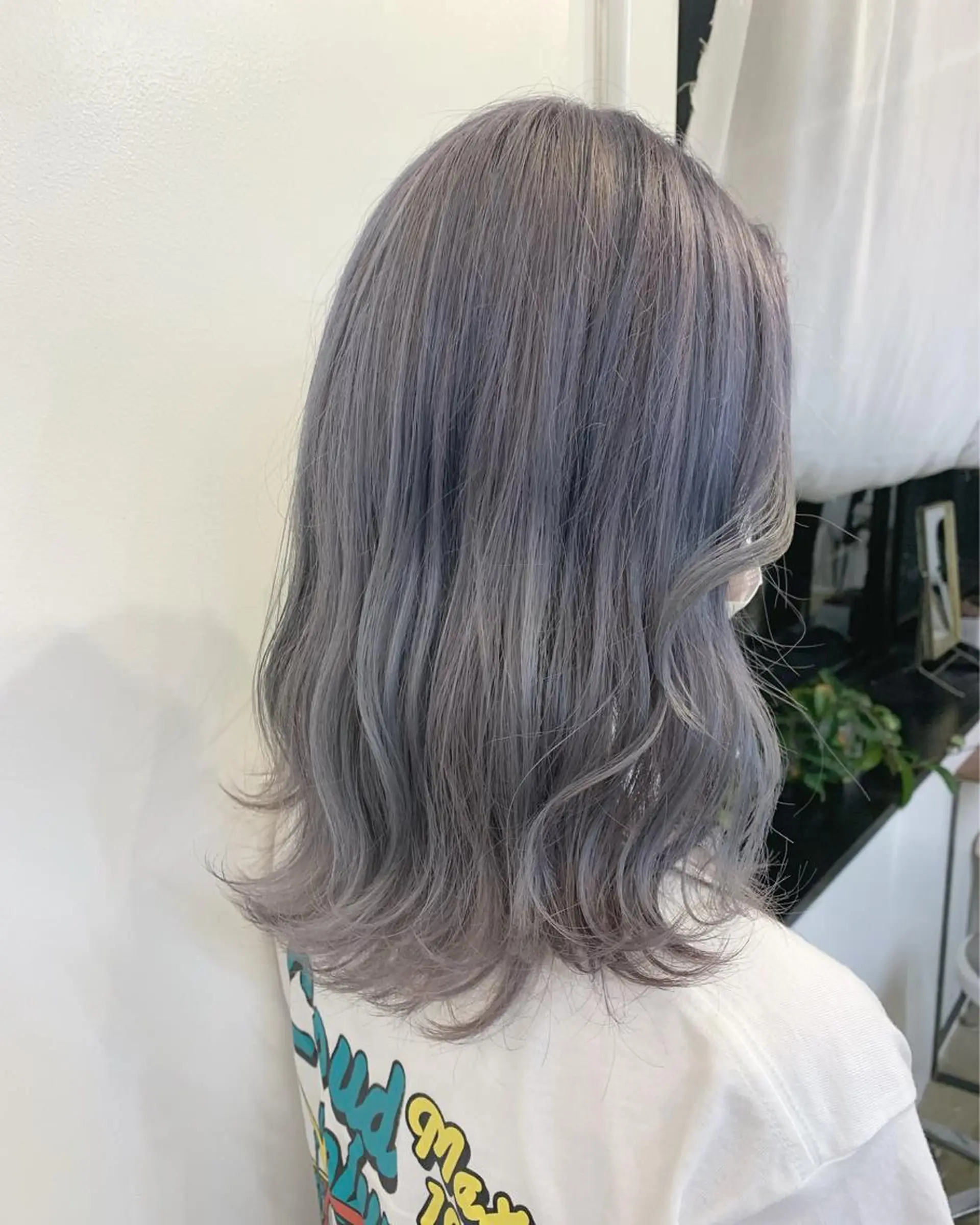 セミロング カラー ヘアアレンジ 🎀暖色カラー🎀 ♡yurika♡のヘアスタイル