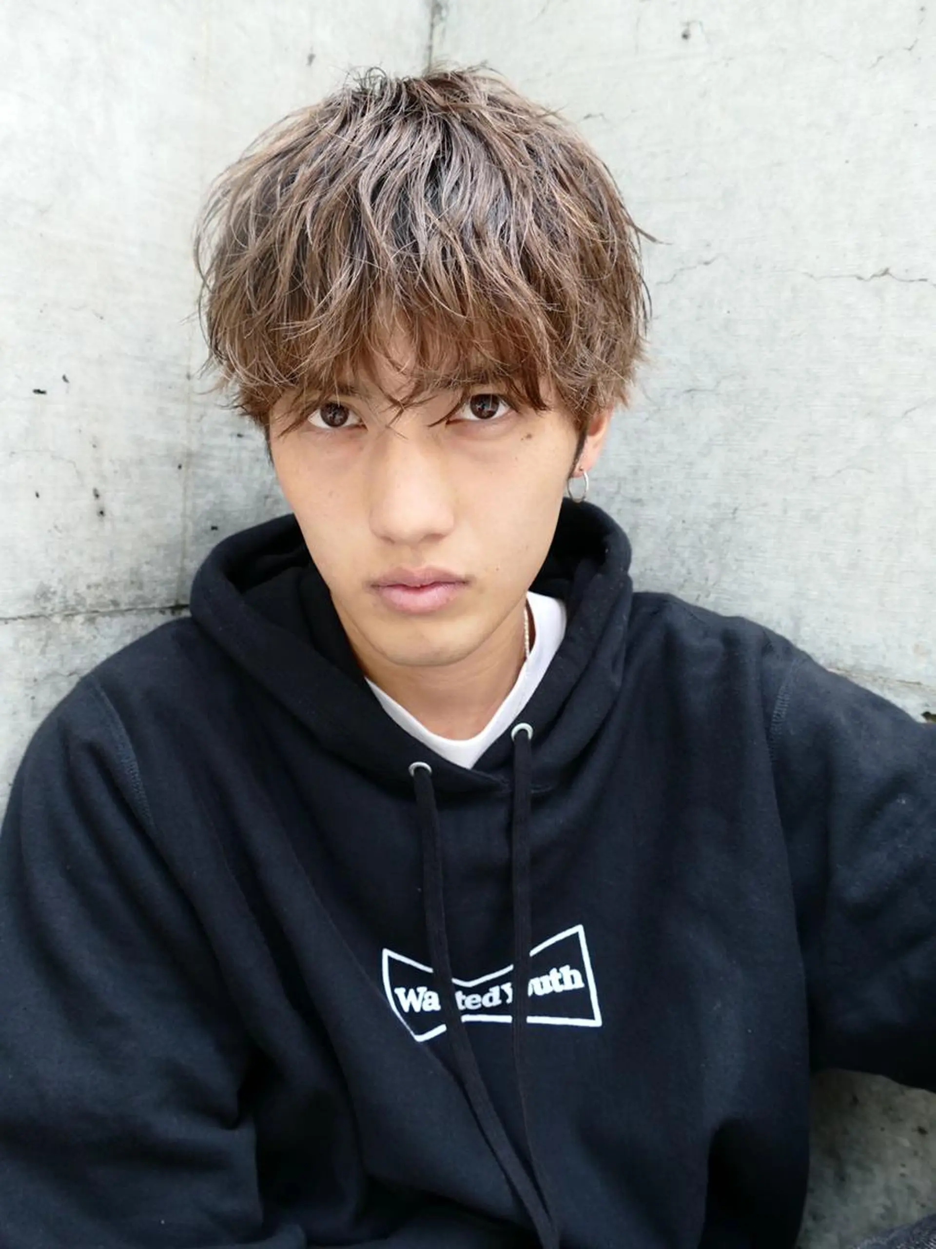 ショート カラー パーマ メンズ 吉田聖 【メンズヘア特化】のヘアスタイル