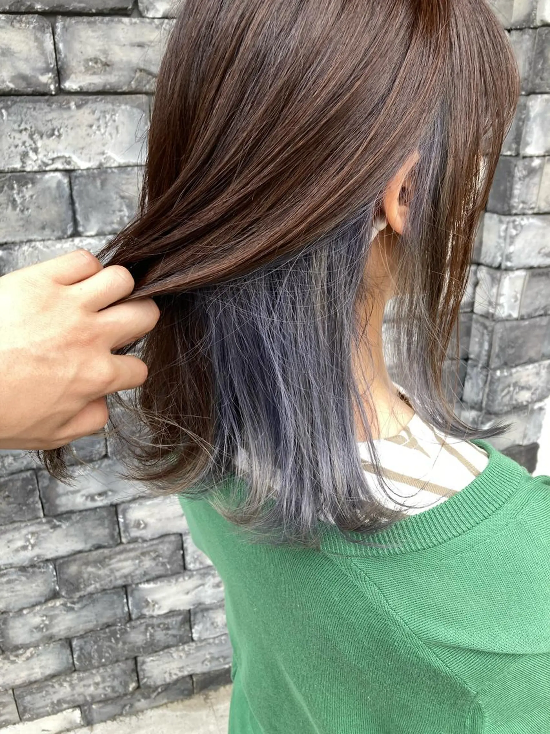 ミディアム カラー カット ヘアカラー トリートメント ✂️似合わせの魔術師 石田一樹✂️のヘアスタイル