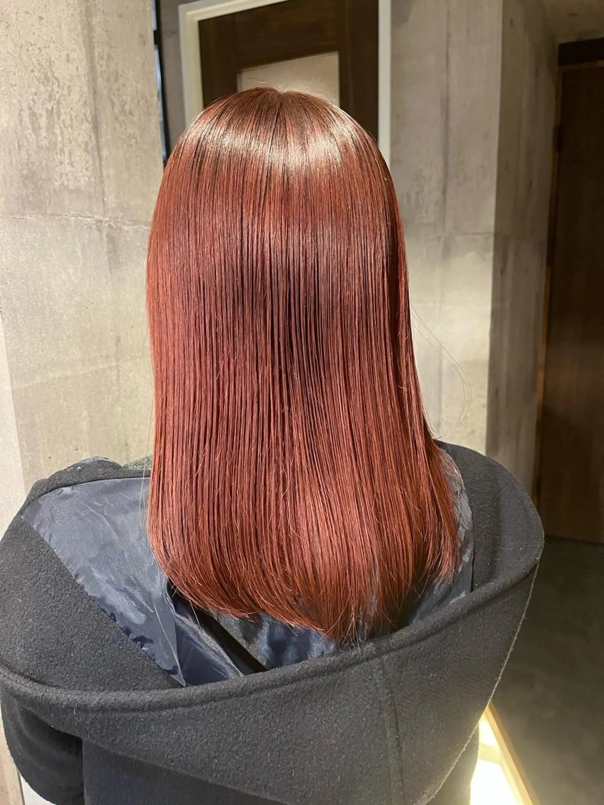 セミロング カラー ピンクカラー 🎀髪質改善 そら🎀のヘアスタイル