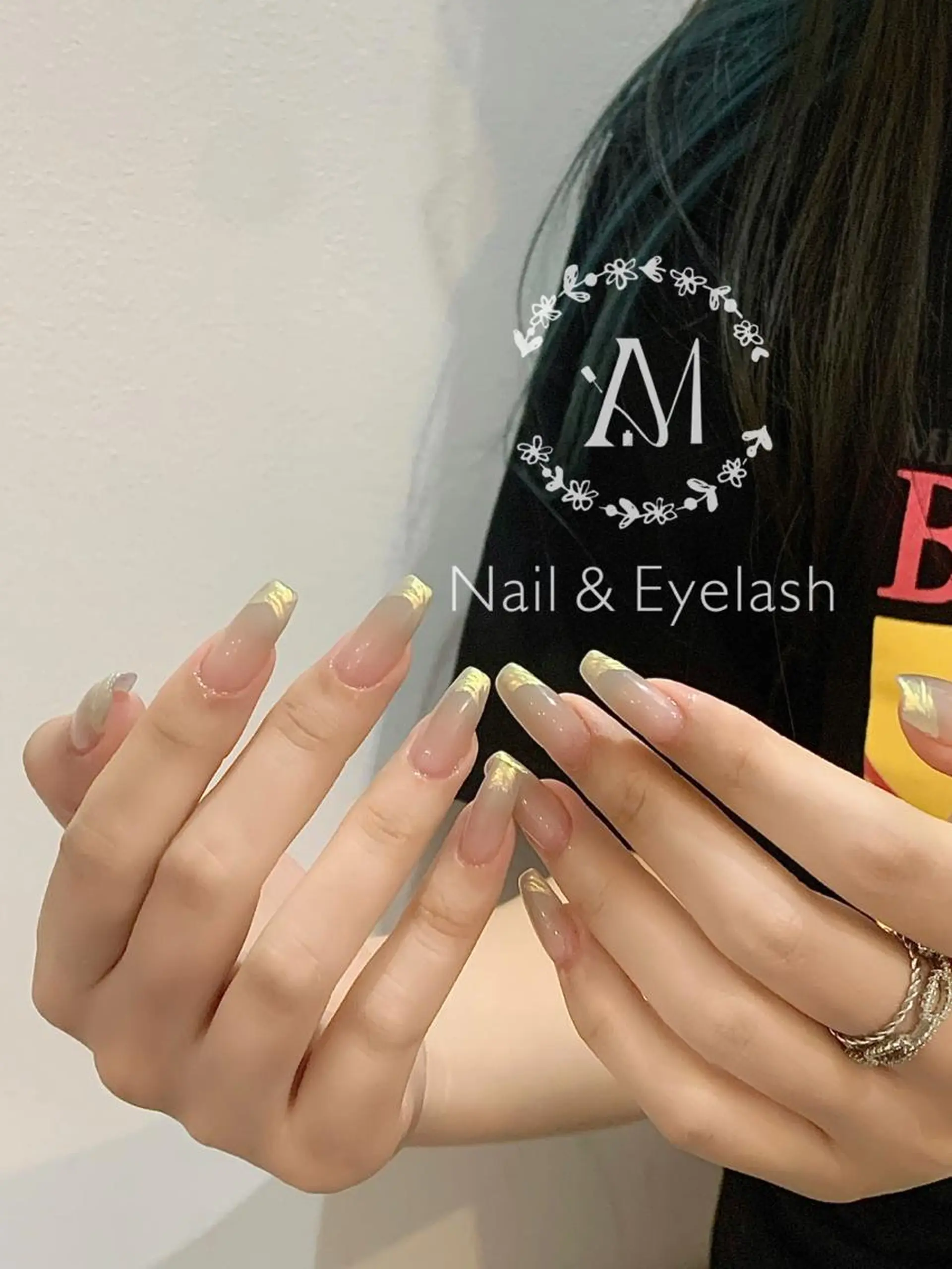 ロング ネイル A1 nail &eyelashのネイルデザイン