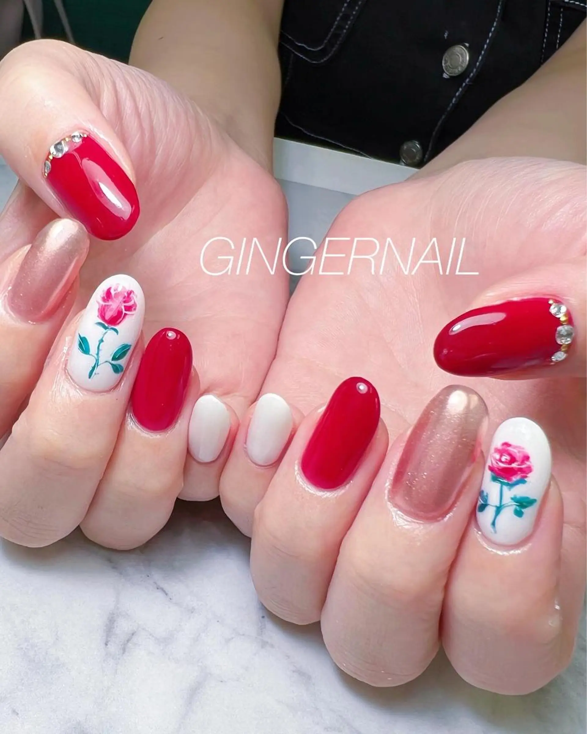 ネイル ハンドネイル ハンドケア GINGER NAIL所属・代々木 GINGERNAILのネイルデザイン