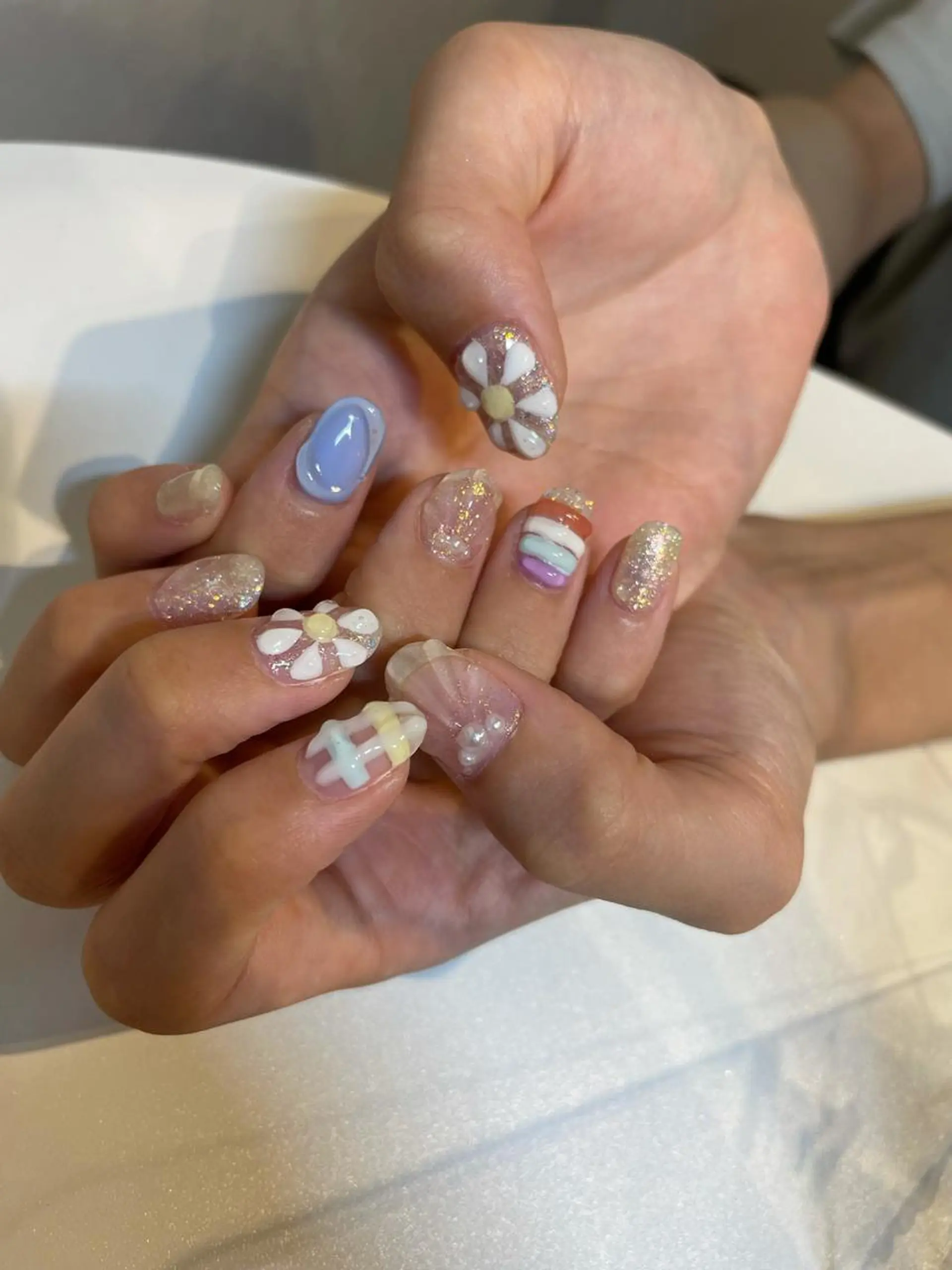 ネイル ぷっくりネイル ハンドネイル miu nail所属・MIUNail YUMIのネイルデザイン