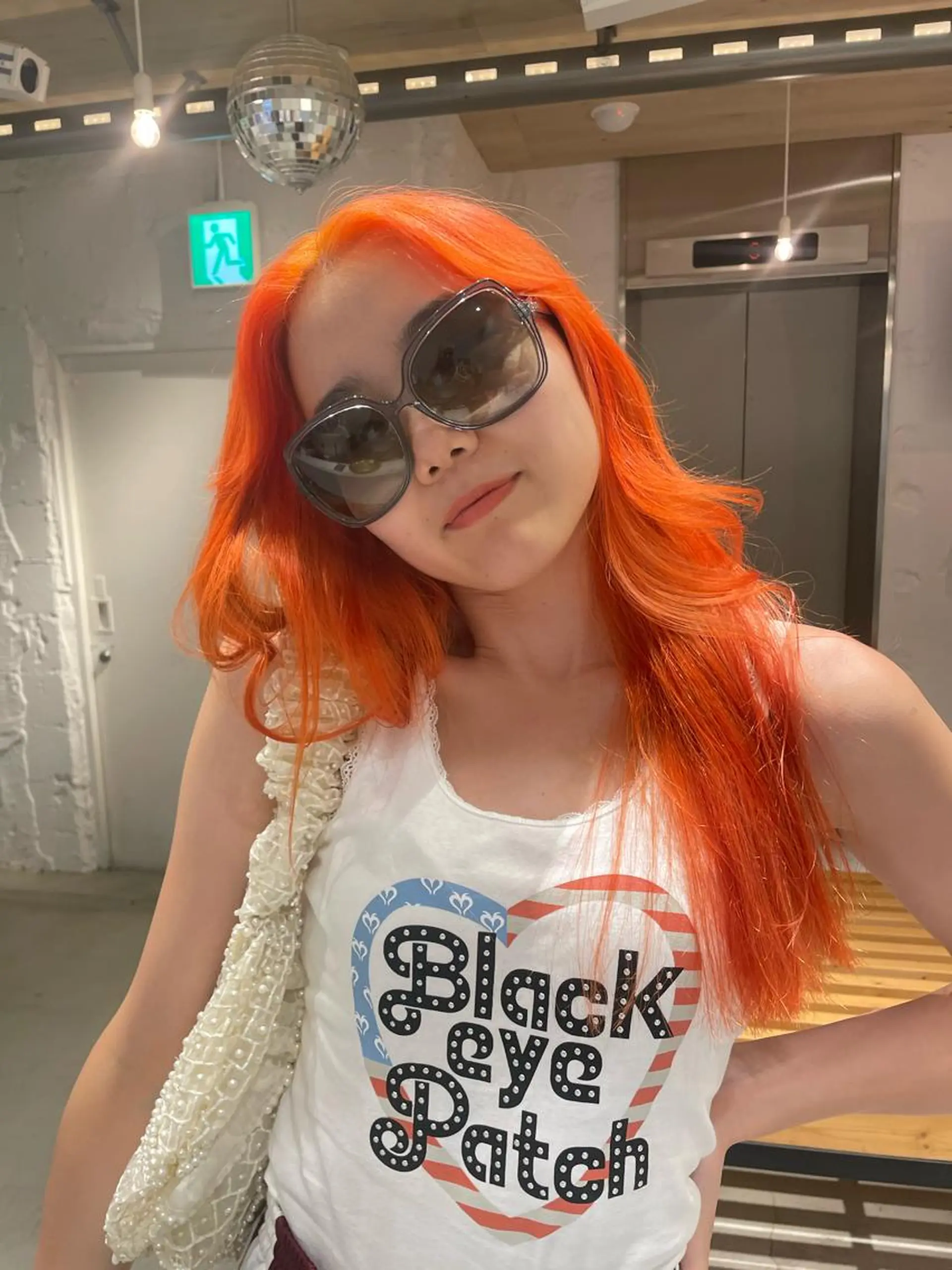 ロング カラー LUNTY NAMBA所属・艶ハイトーン👑♡ NATSUKIのヘアスタイル