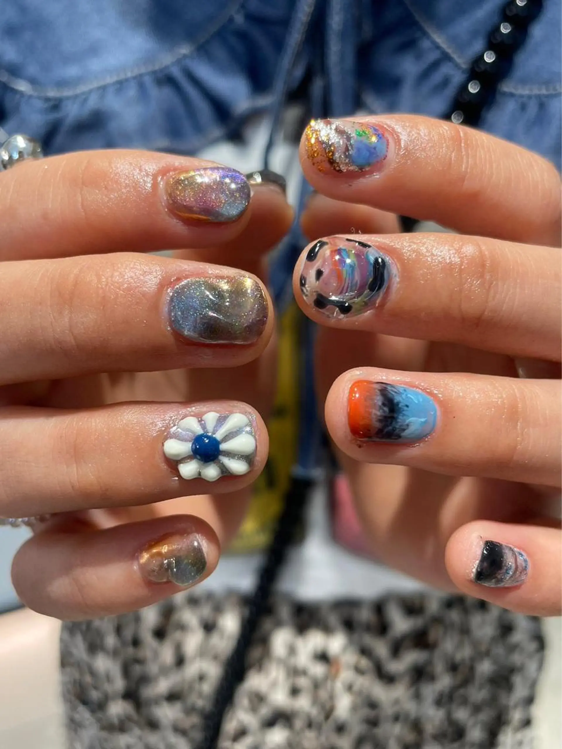 ネイル マグネットネイル 吉祥寺/個性派/ kazuha🩰のヘアスタイル