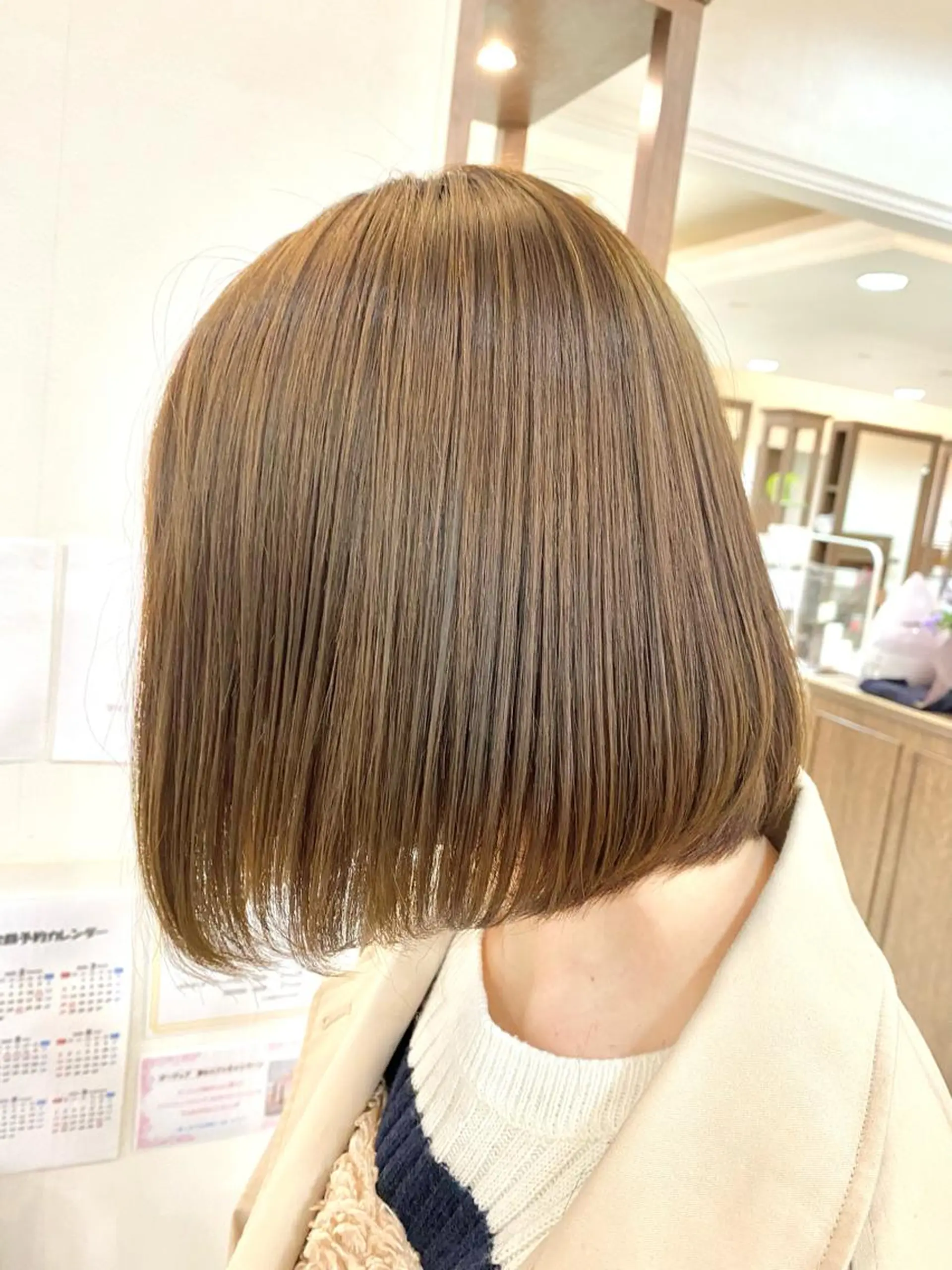 ミディアム 髪質改善 トリートメント カット ヘアカラー トリートメント 《大人気髪質改善》 プログレス国分寺店のヘアスタイル