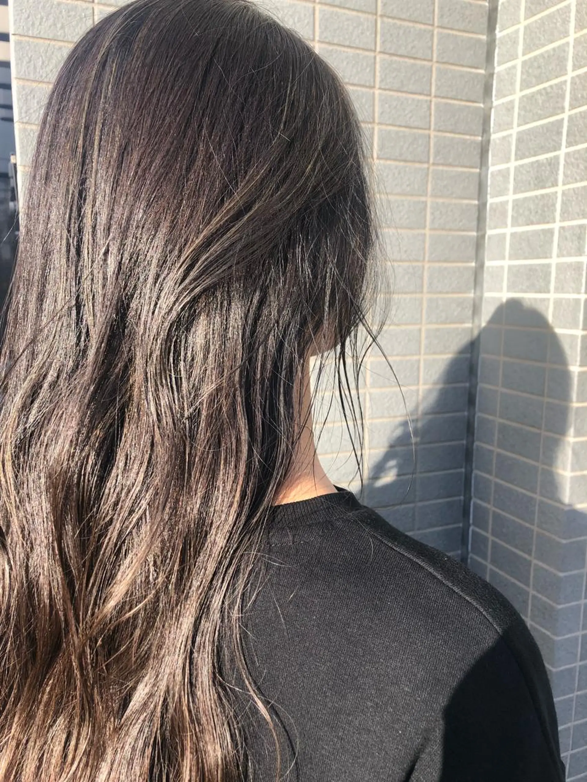 ロング うる艶レイヤーカット hinakoのヘアスタイル