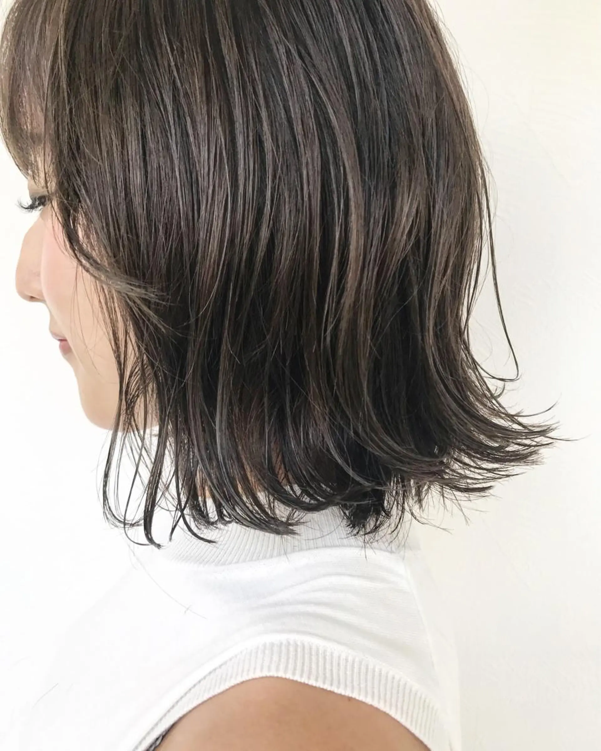 ショート ボブ 外ハネヘア Life salon SAKURAのヘアスタイル
