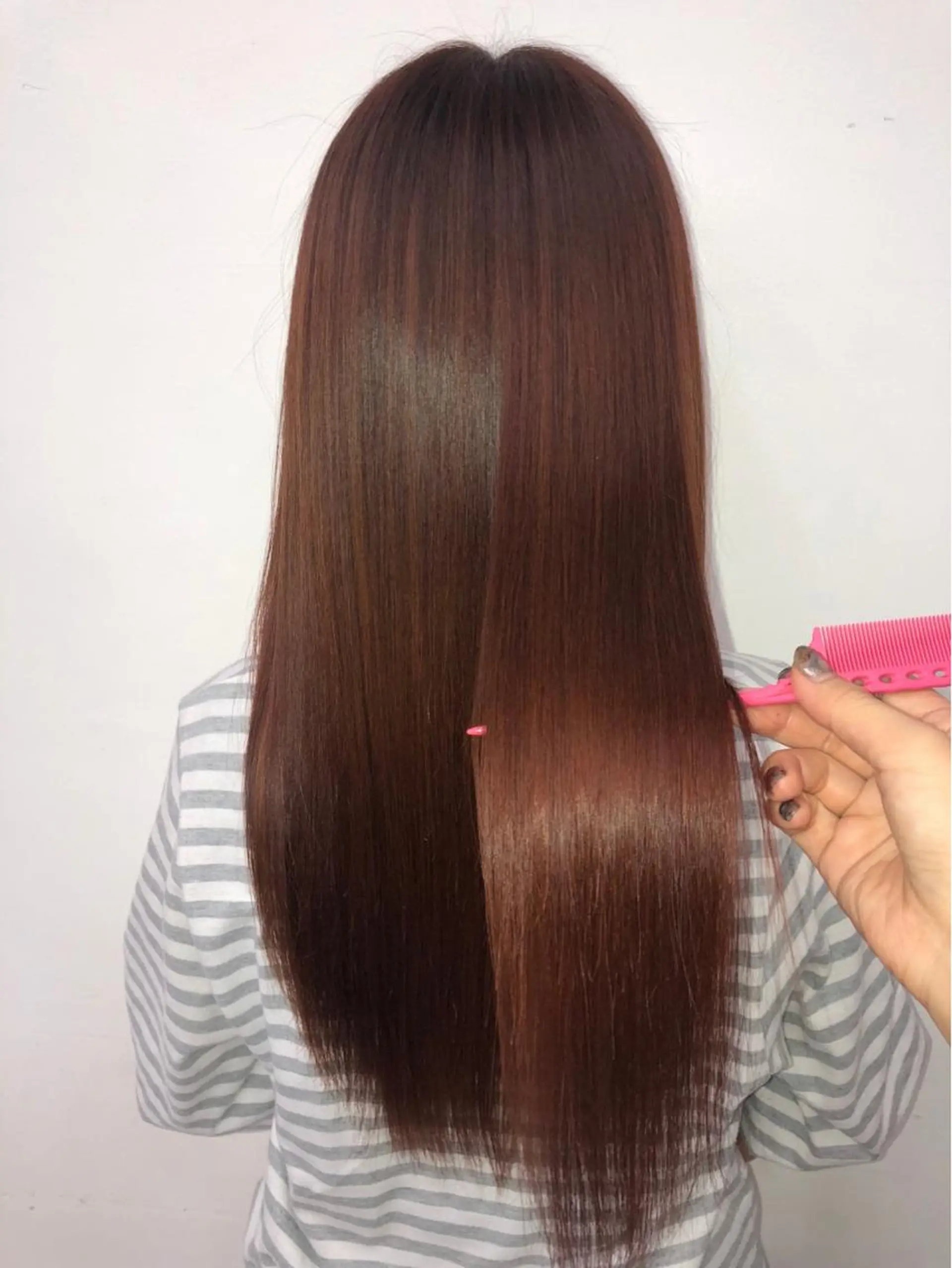 ロング 髪質改善 トリートメント トリートメント 岩崎 裕司のヘアスタイル