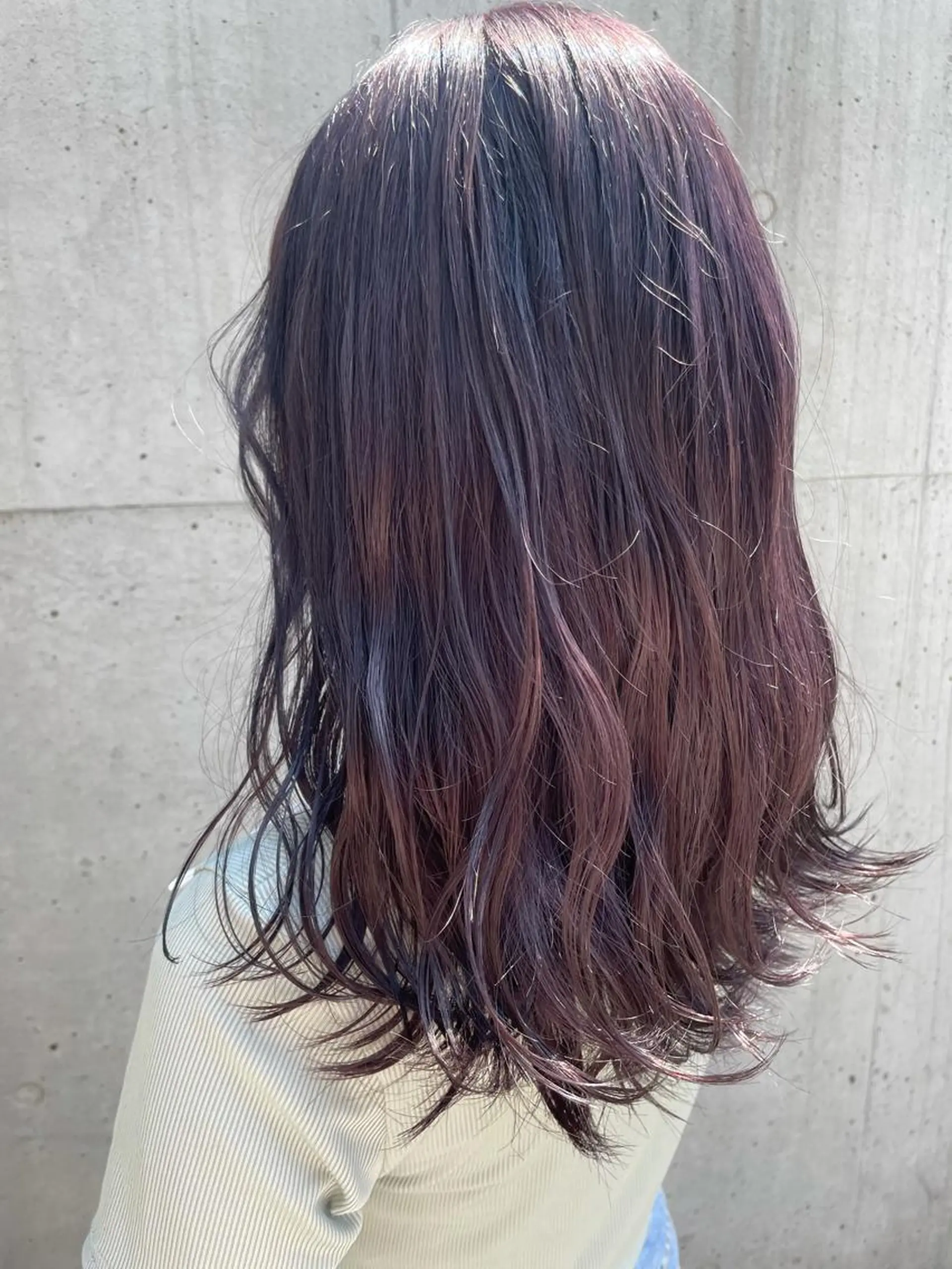 ロング カラー パーマ 美髪矯正/ハイトーン 🪸🩰ヒナコのヘアスタイル