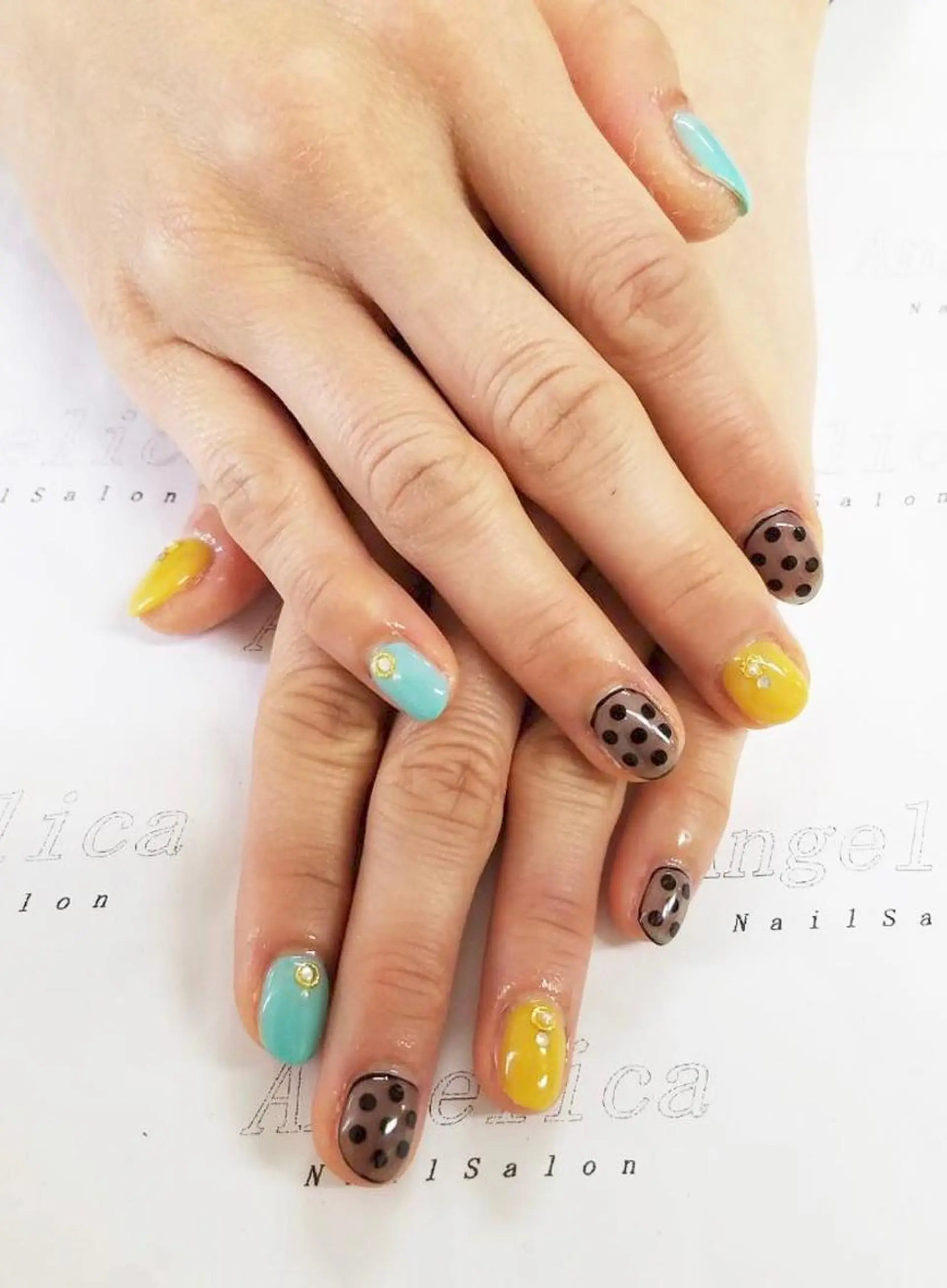 ネイル Angelica ネイリストのネイルデザイン