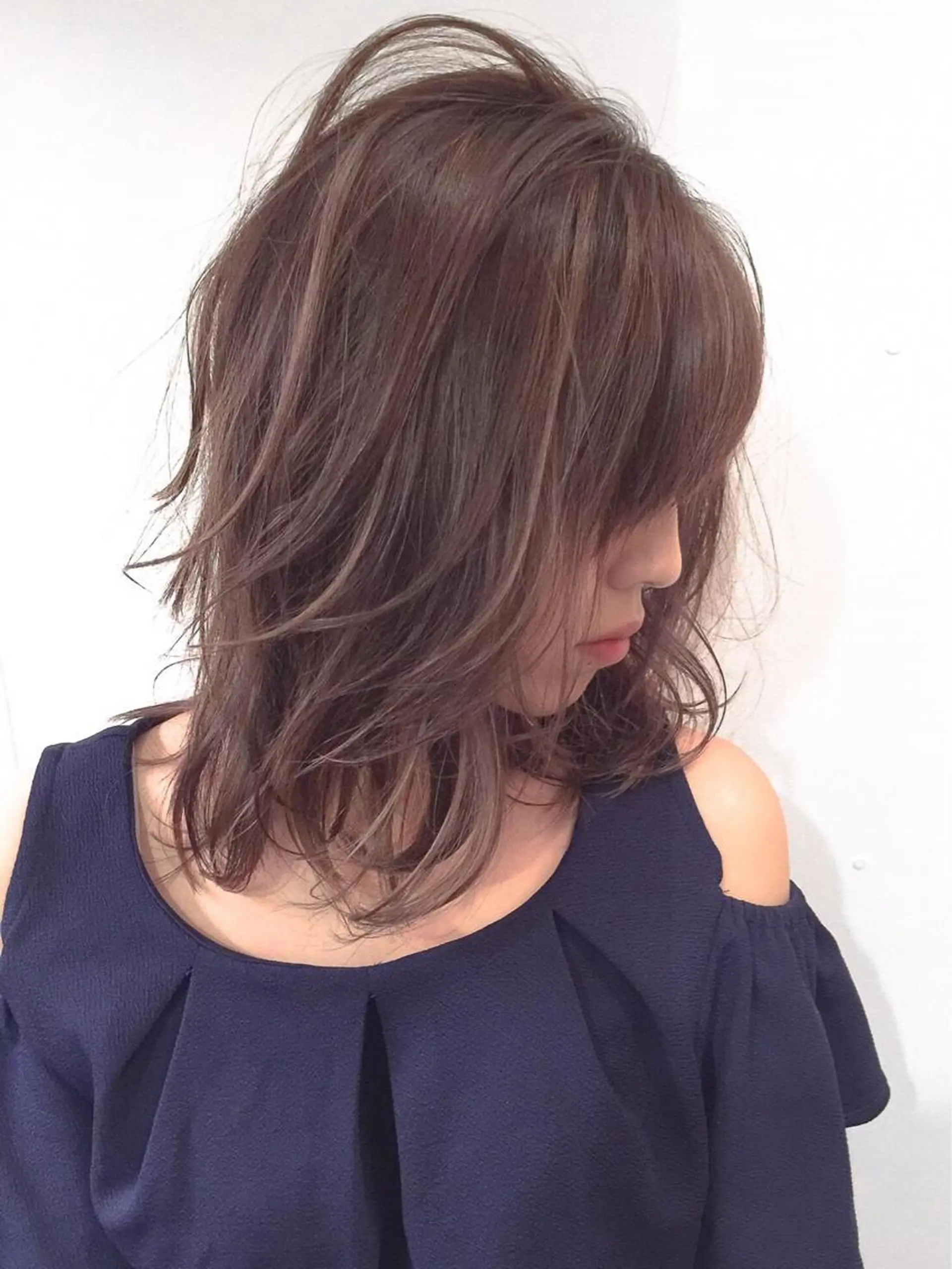 ミディアム カラー 髪質改善/メンズ 手塚奨のヘアスタイル