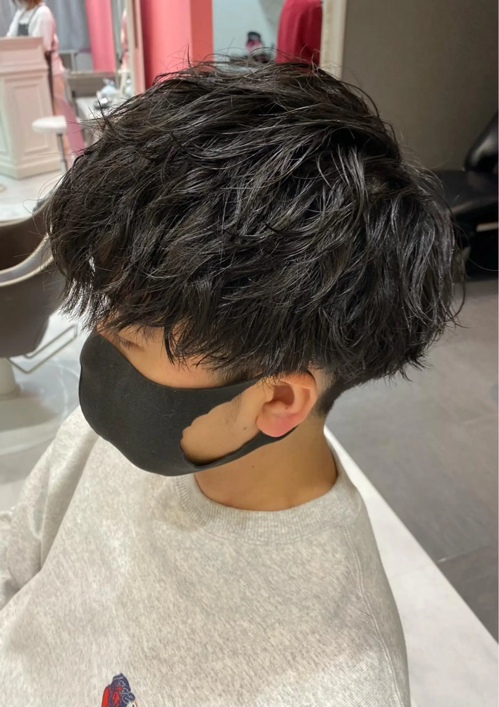 パーマ メンズ メンズパーマ ツイストスパイラルパーマ スパイラルパーマ カット パーマ ALLY/ あゆみのヘアスタイル